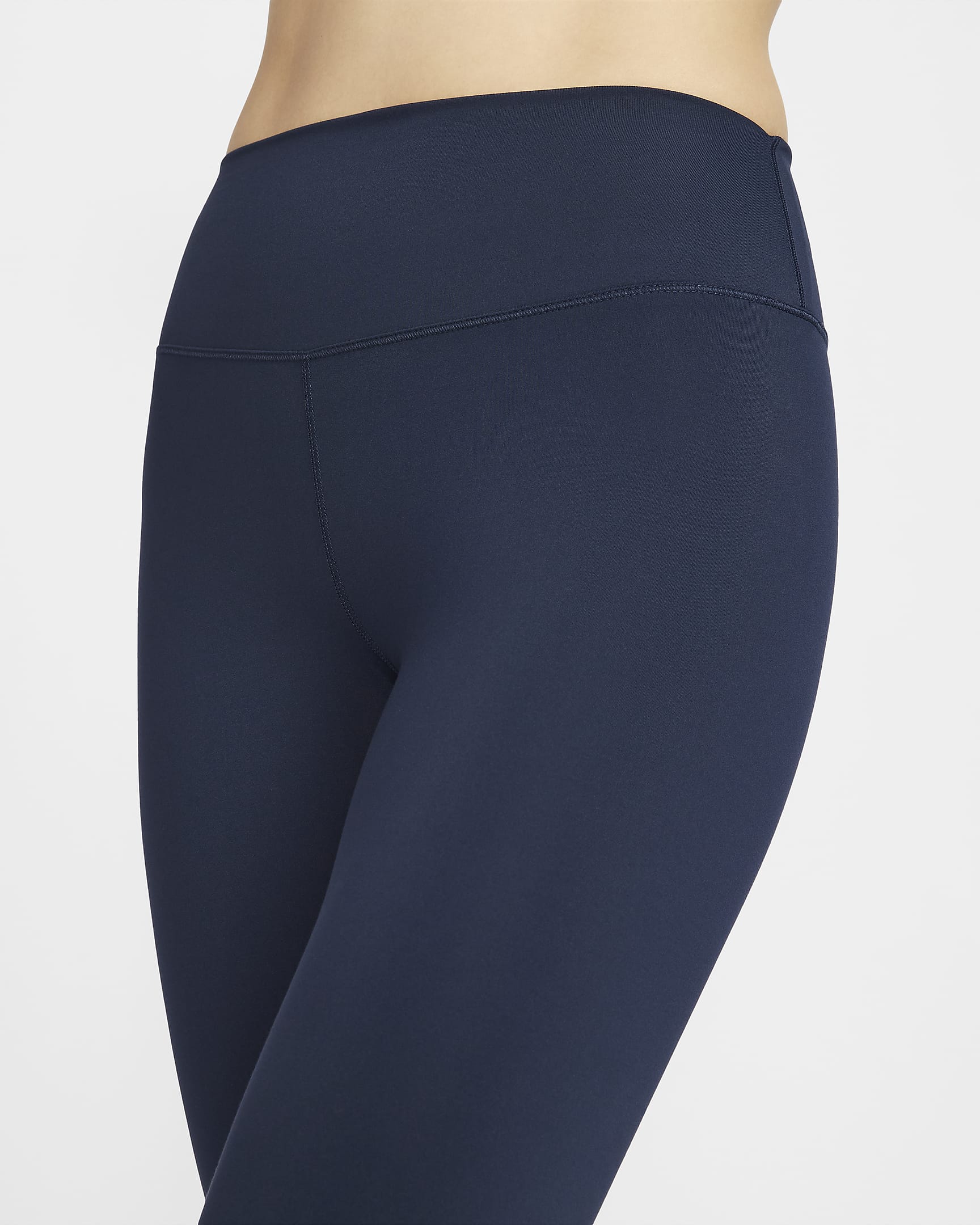 Nike One Women's High-Waisted 7/8 Leggings - Obsidian/Black