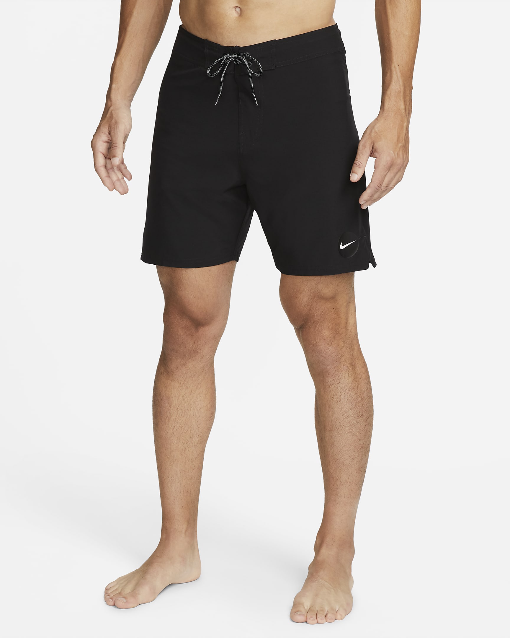 Traje de baño tipo short de playa de 18 cm para hombre Nike Essential - Negro