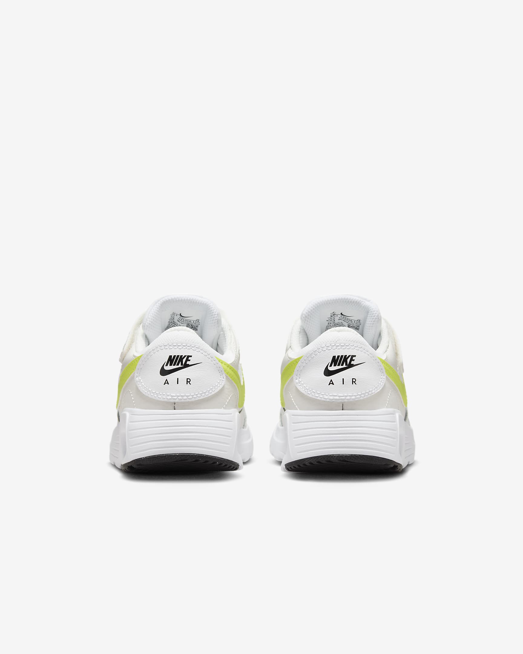 Tenis para niños de preescolar Nike Air Max SC - Blanco/Fantasma/Negro/Cíber