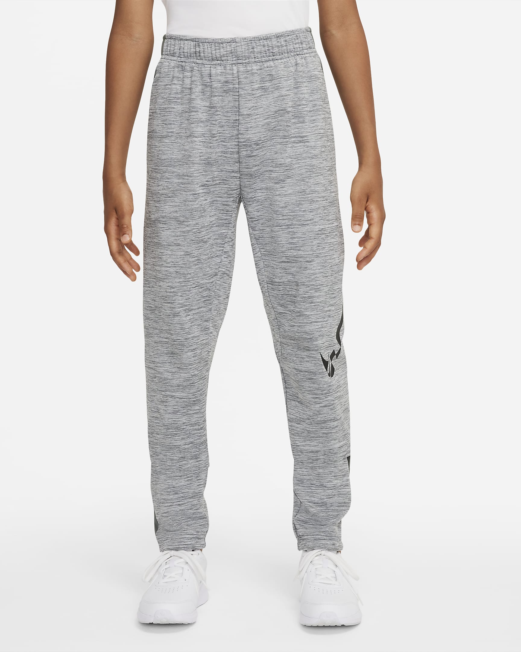 Nike Comfort Big Kids' (Boys') Training Pants - Smoke Grey/Black