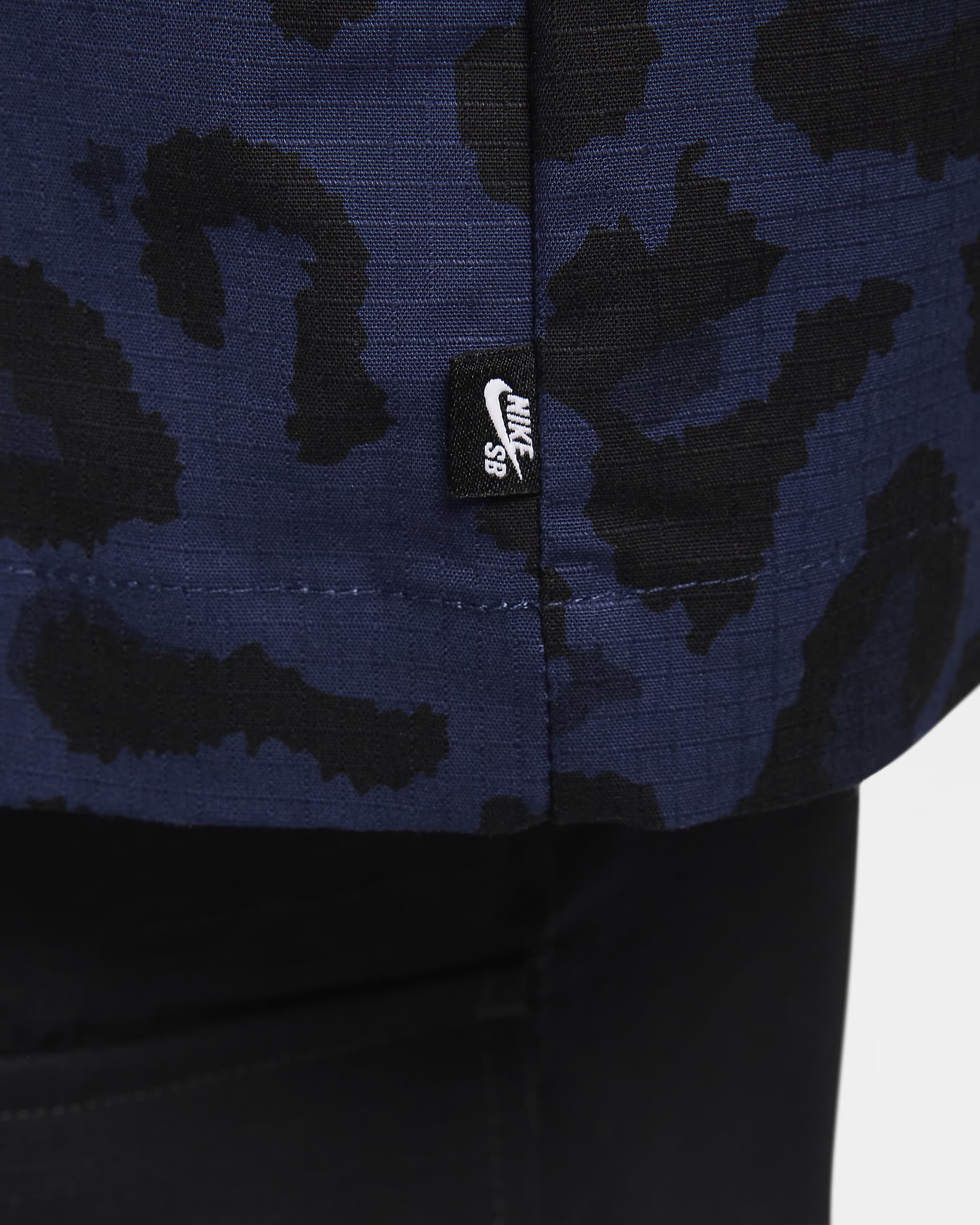 Nike SB All-Over Print Skate Chore Coat - Midnight Navy/White