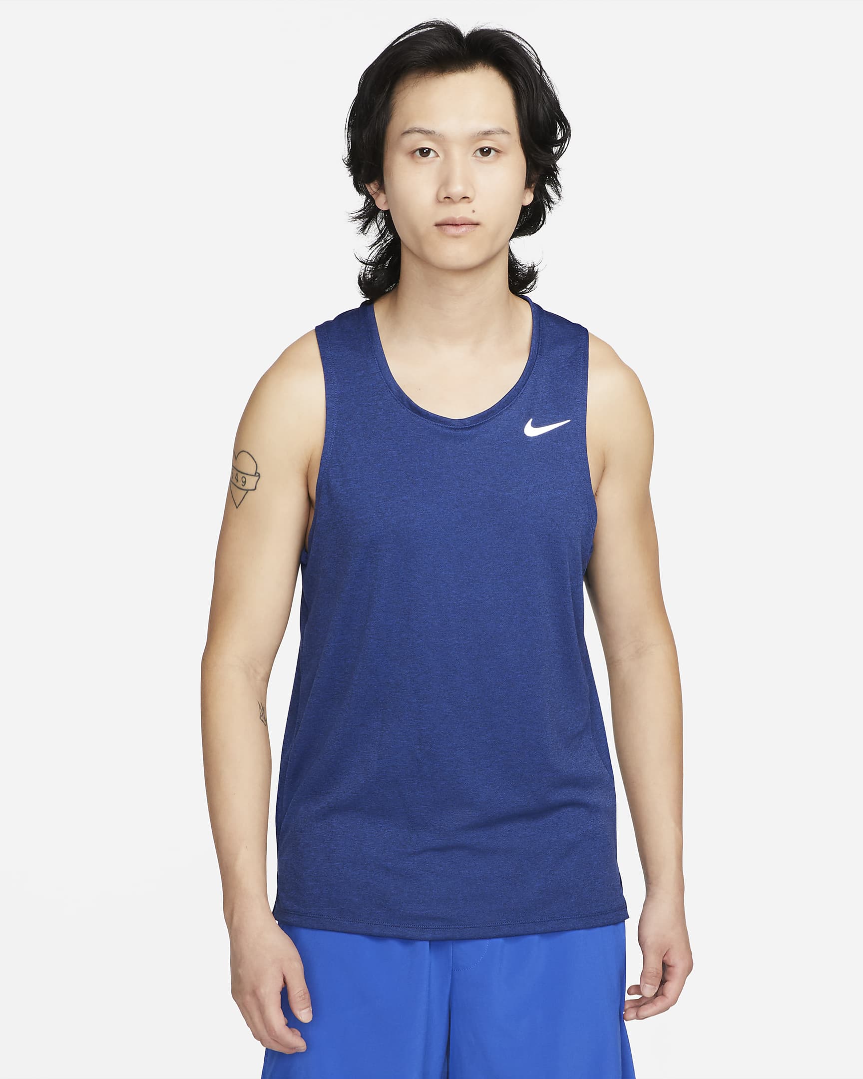 Nike Dri Fit Miler Mens Running Tank Nike Id 2380