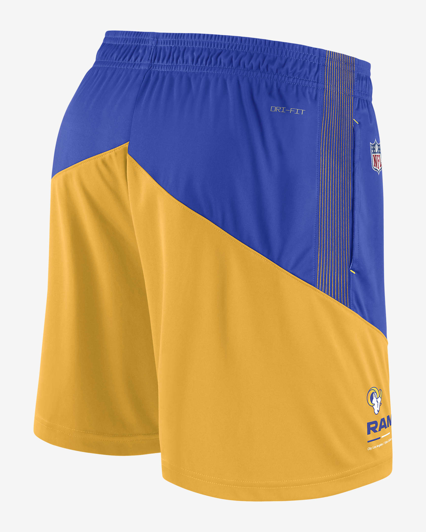 Nike Dri-FIT Primary Lockup (NFL Los Angeles Rams) Men's Shorts. Nike.com