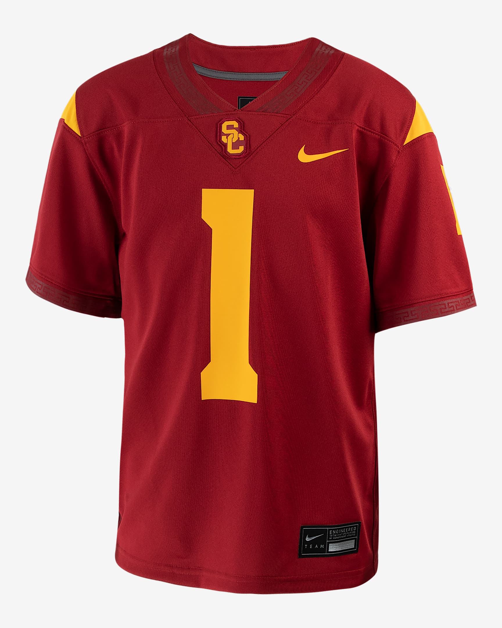 USC Big Kids' Nike College Football Replica Jersey - Team Crimson