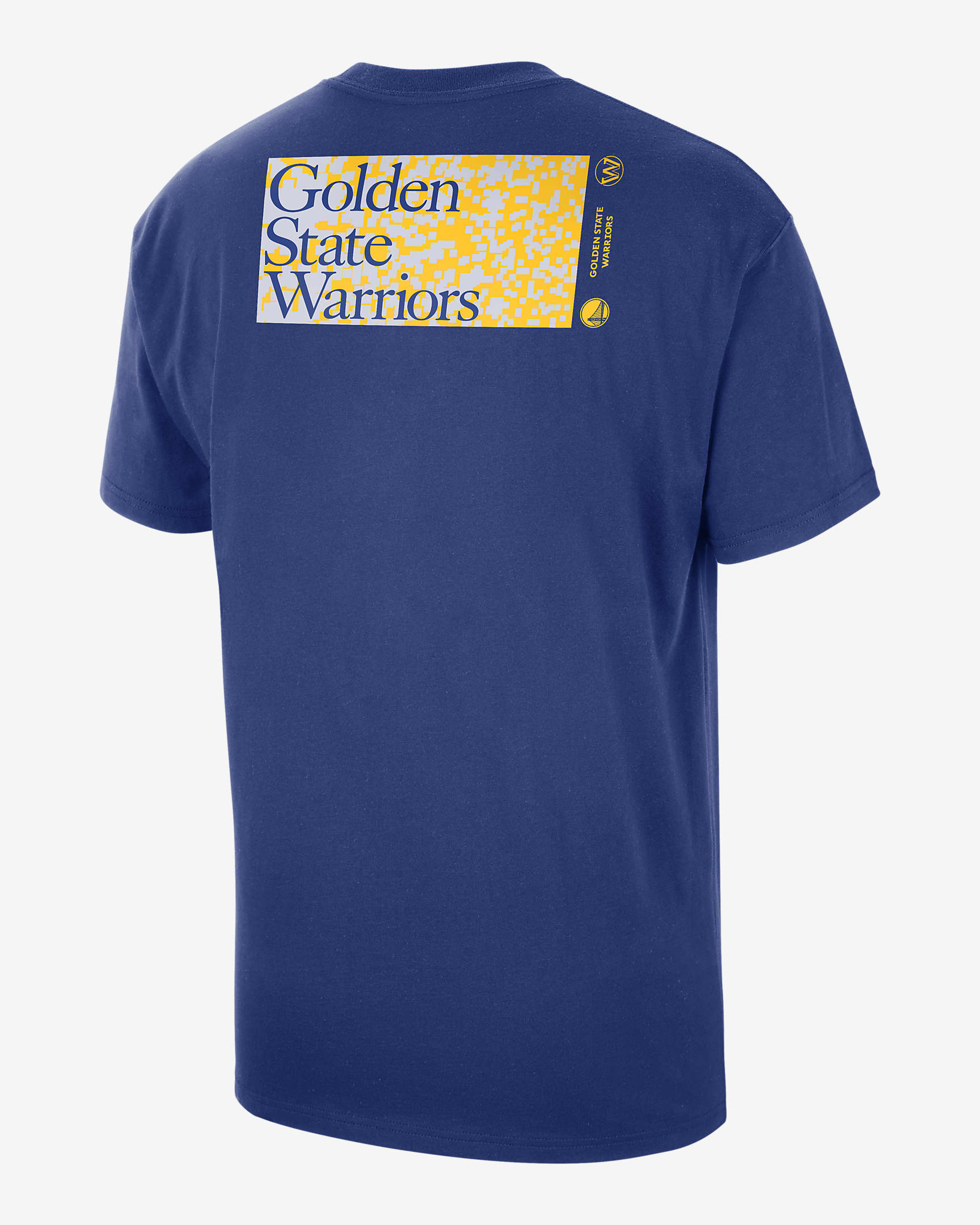 Golden State Warriors Men's Nike NBA Max90 T-Shirt - Rush Blue