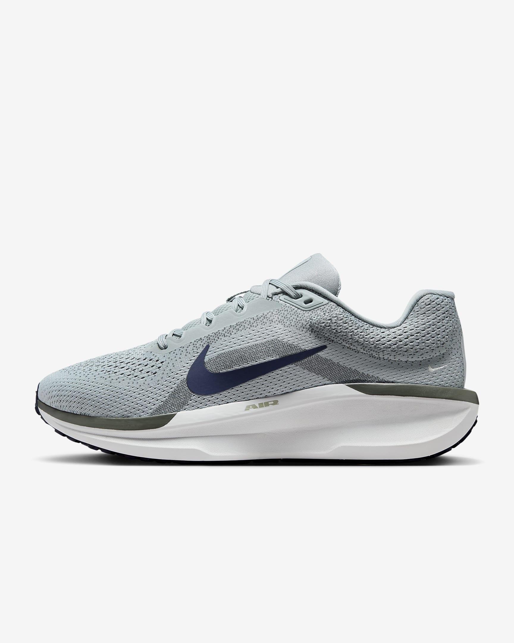 รองเท้าวิ่งโร้ดรันนิ่งผู้ชาย Nike Winflo 11 - Light Pumice/Iron Grey/Light Silver/Obsidian