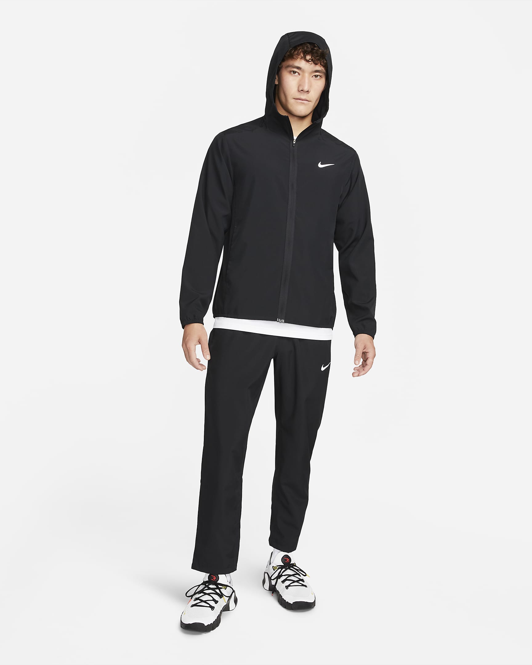 Nike Form Men's Dri-FIT Hooded Versatile Jacket - Black