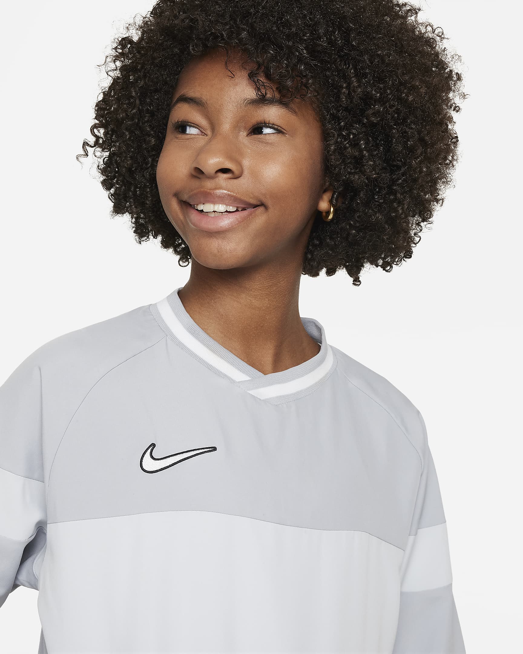 Nike Dri-FIT Academy Big Kids' Long-Sleeve Soccer Shell Top. Nike.com
