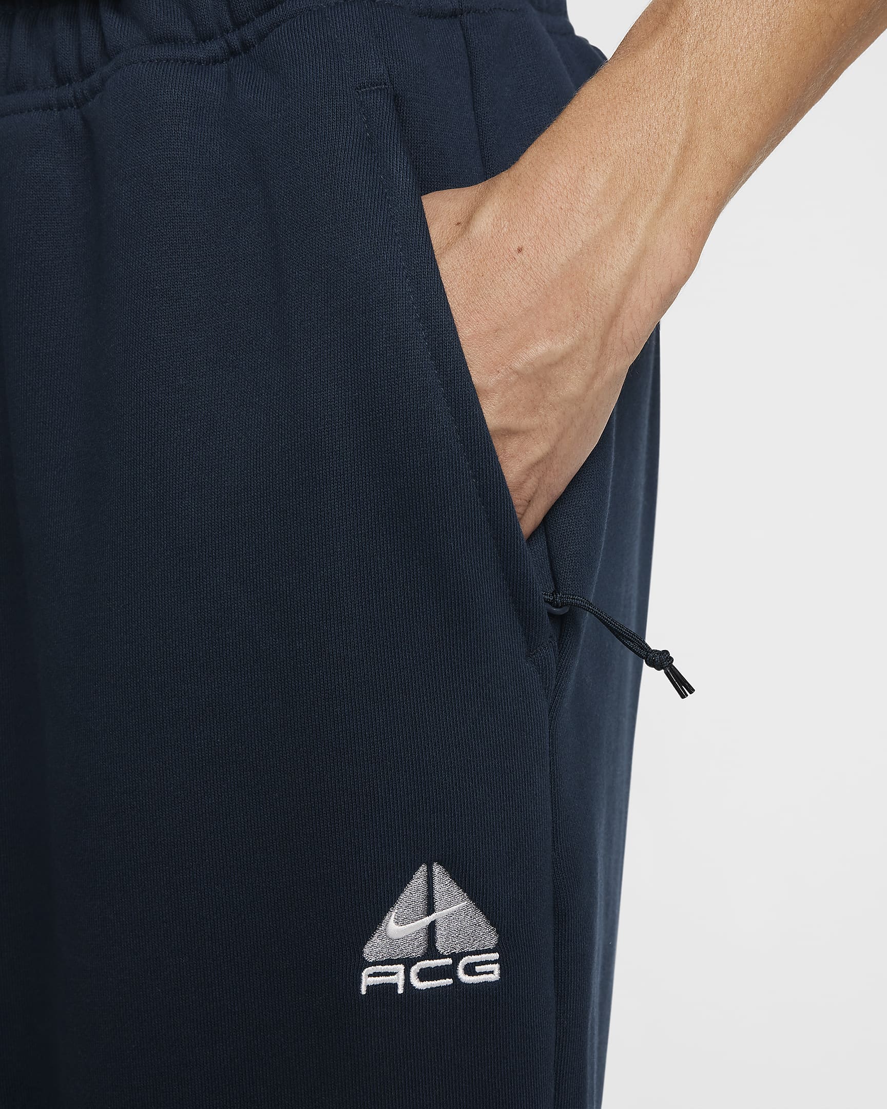 Nike ACG Lungs Therma-FIT Repel 'Tuff Fleece' Trousers - Armoury Navy/Black/Summit White/Black