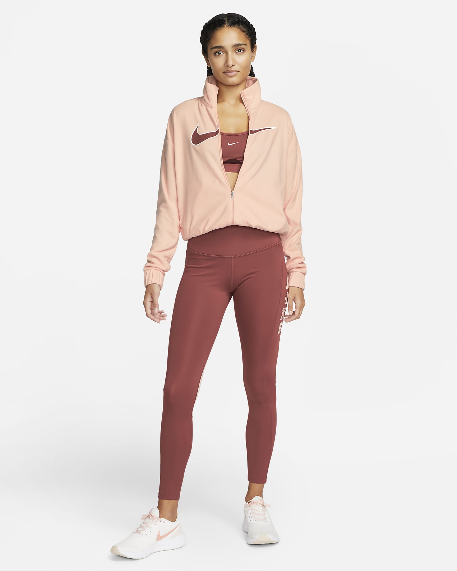 Nike DriFIT Swoosh Run Women's Running Jacket. Nike GB