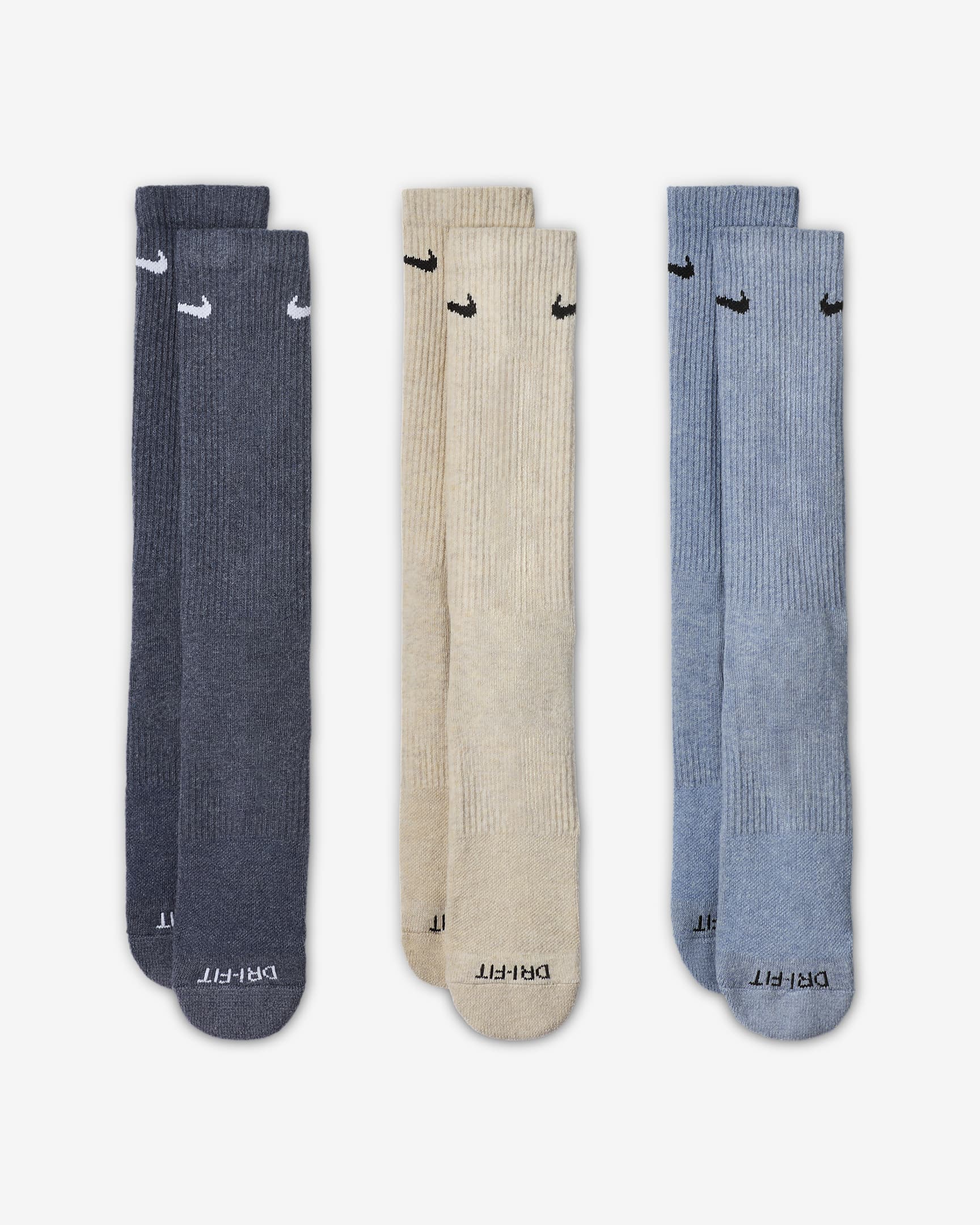 nike everyday training crew socks