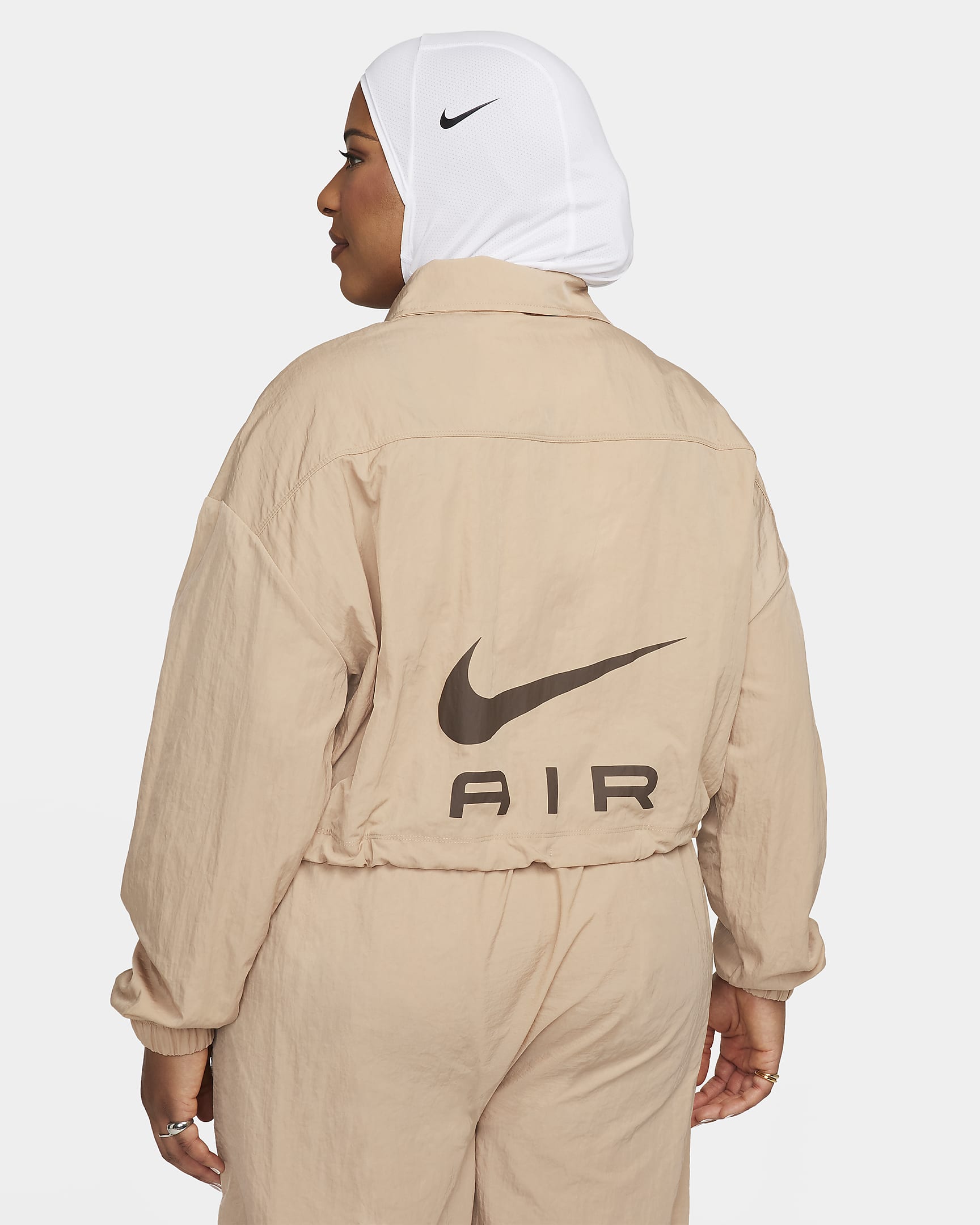 cropped jacket nike