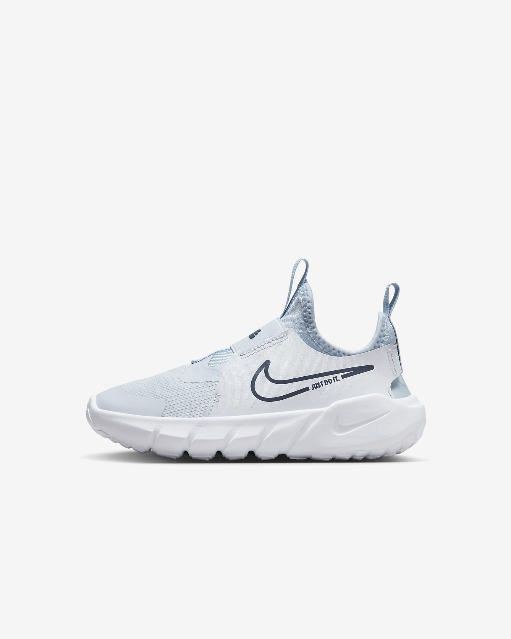 Nike Flex Runner 2 Little Kids' Shoes - Football Grey/Light Armory Blue/White/Midnight Navy