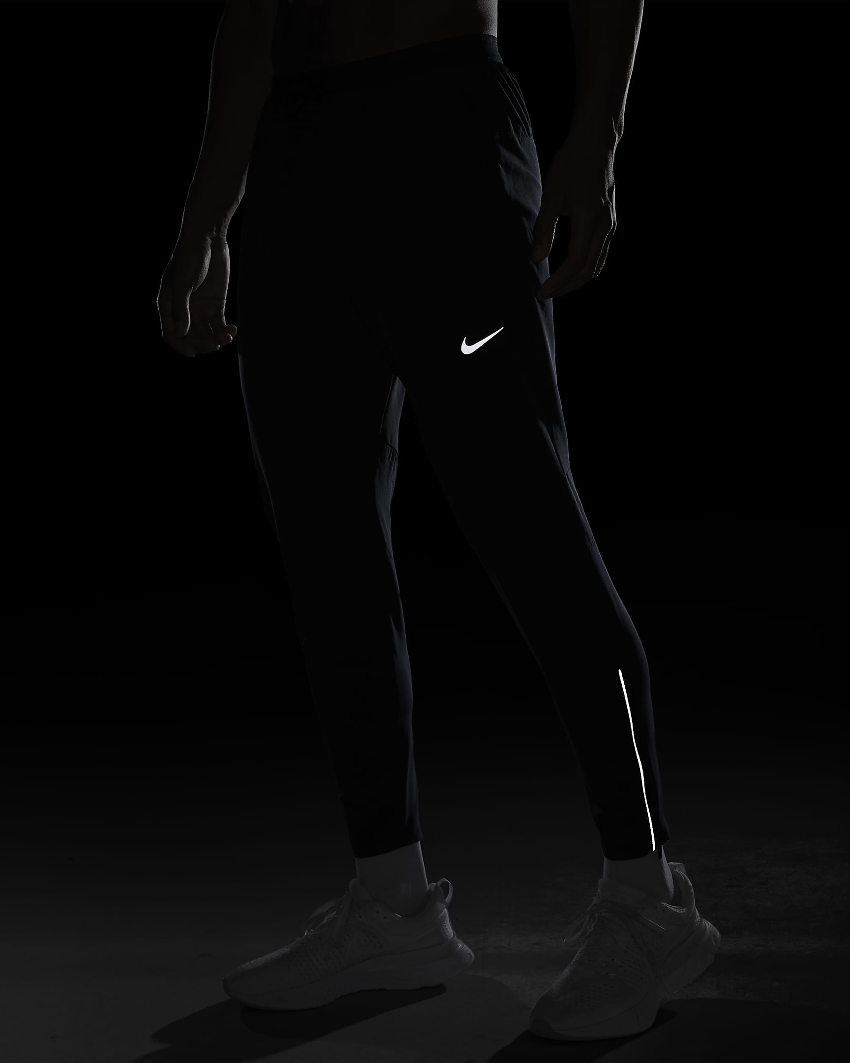 Vævede Nike Phenom Dri-FIT-løbebukser til mænd - Obsidian