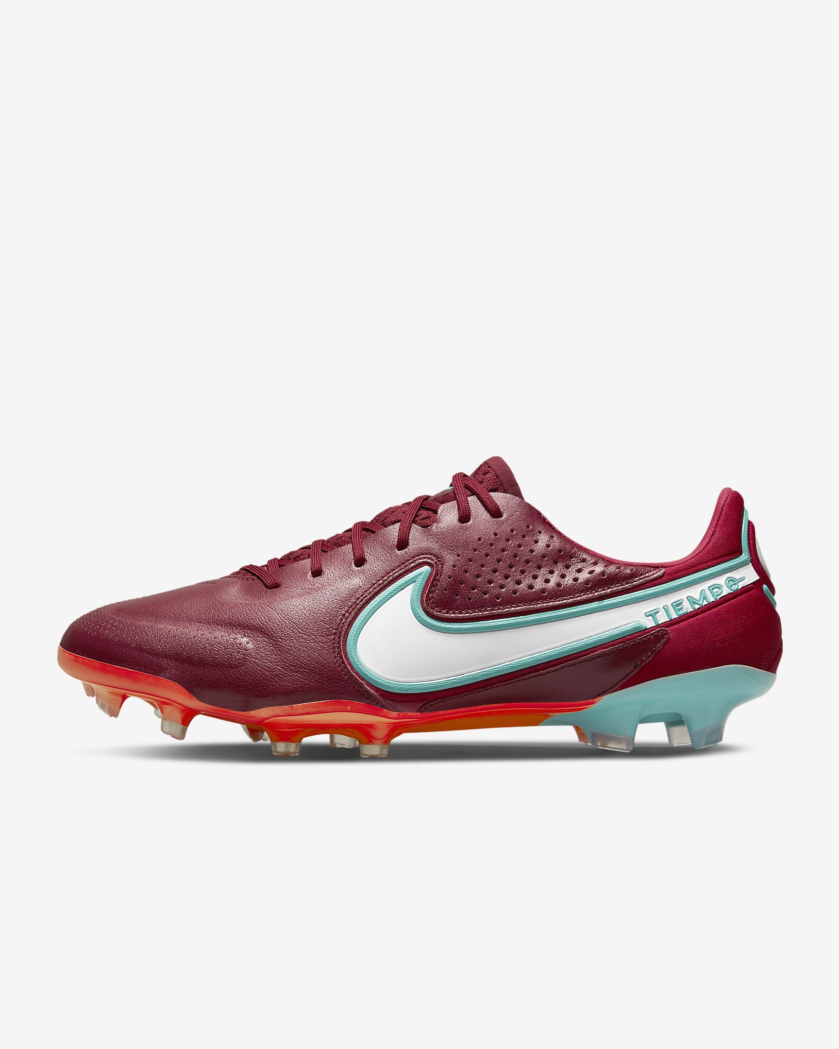 Nike Tiempo Legend 9 Elite FG Firm-Ground Football Boots - Team Red/Mystic Hibiscus/Bright Crimson/White