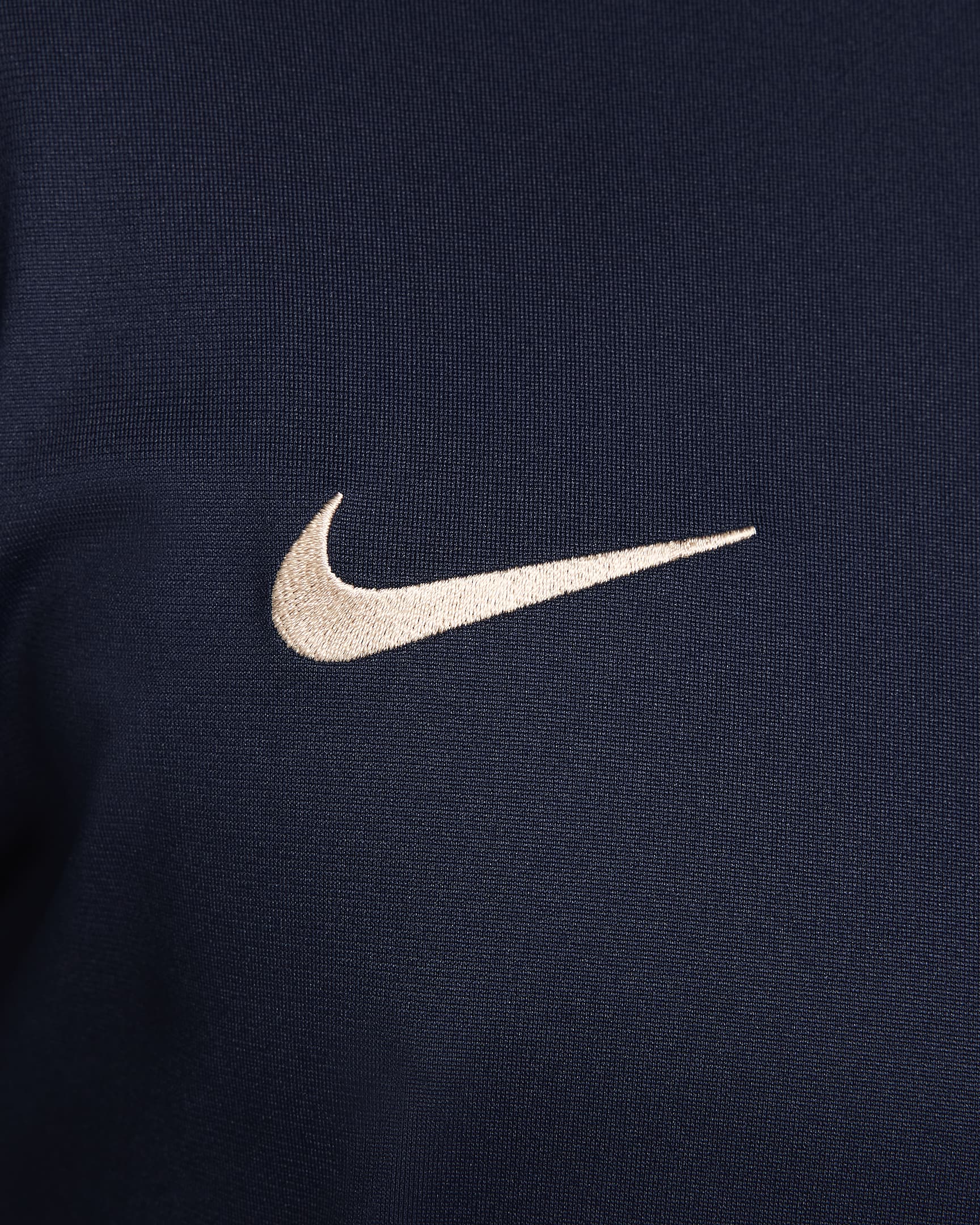 Survêtement de foot en maille à capuche Nike Dri-FIT Chelsea FC Strike pour homme - Obsidian/Light Photo Blue/Guava Ice