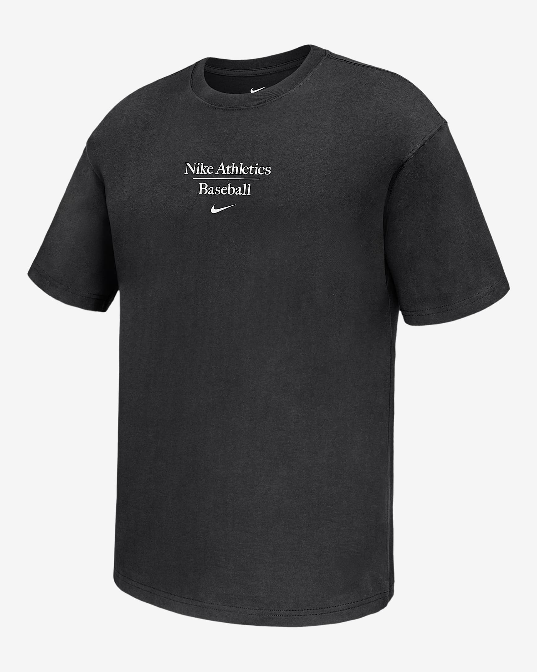 Nike Swoosh Men's Max90 Baseball T-Shirt - Black