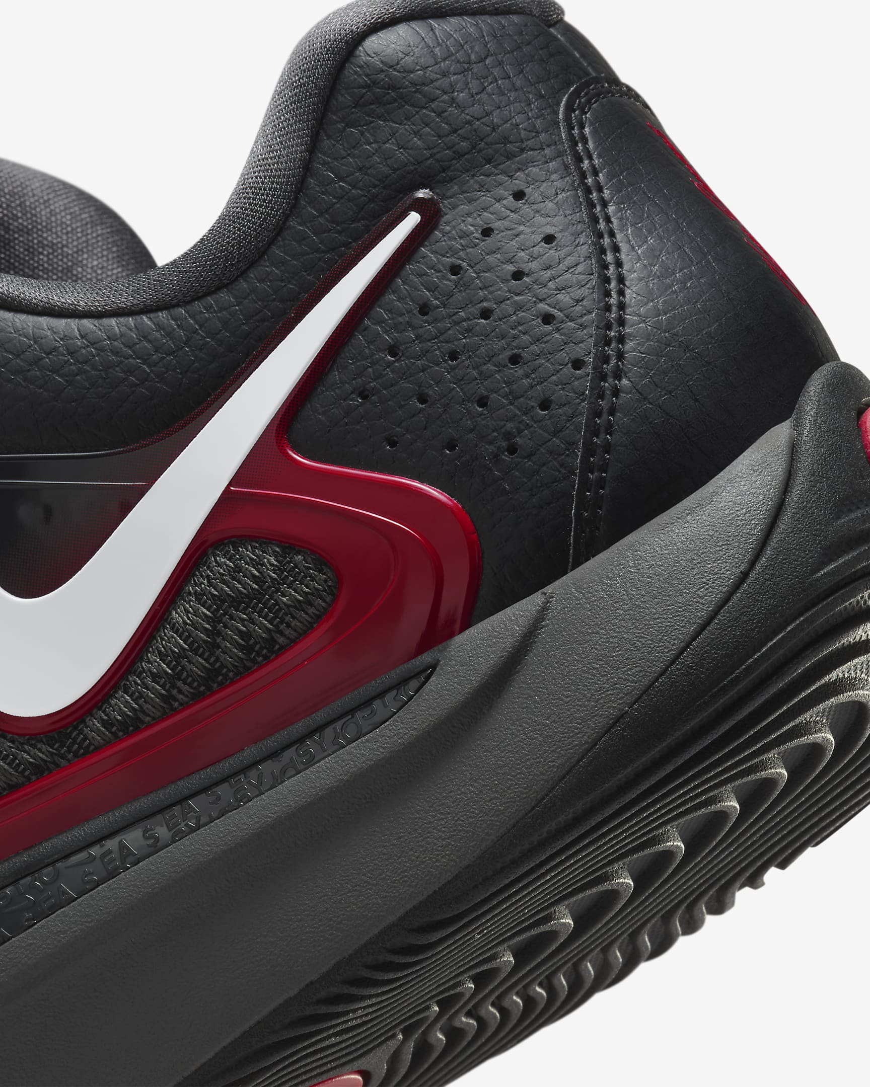 KD17 EP Basketball Shoes - Black/Iron Grey/University Red/White