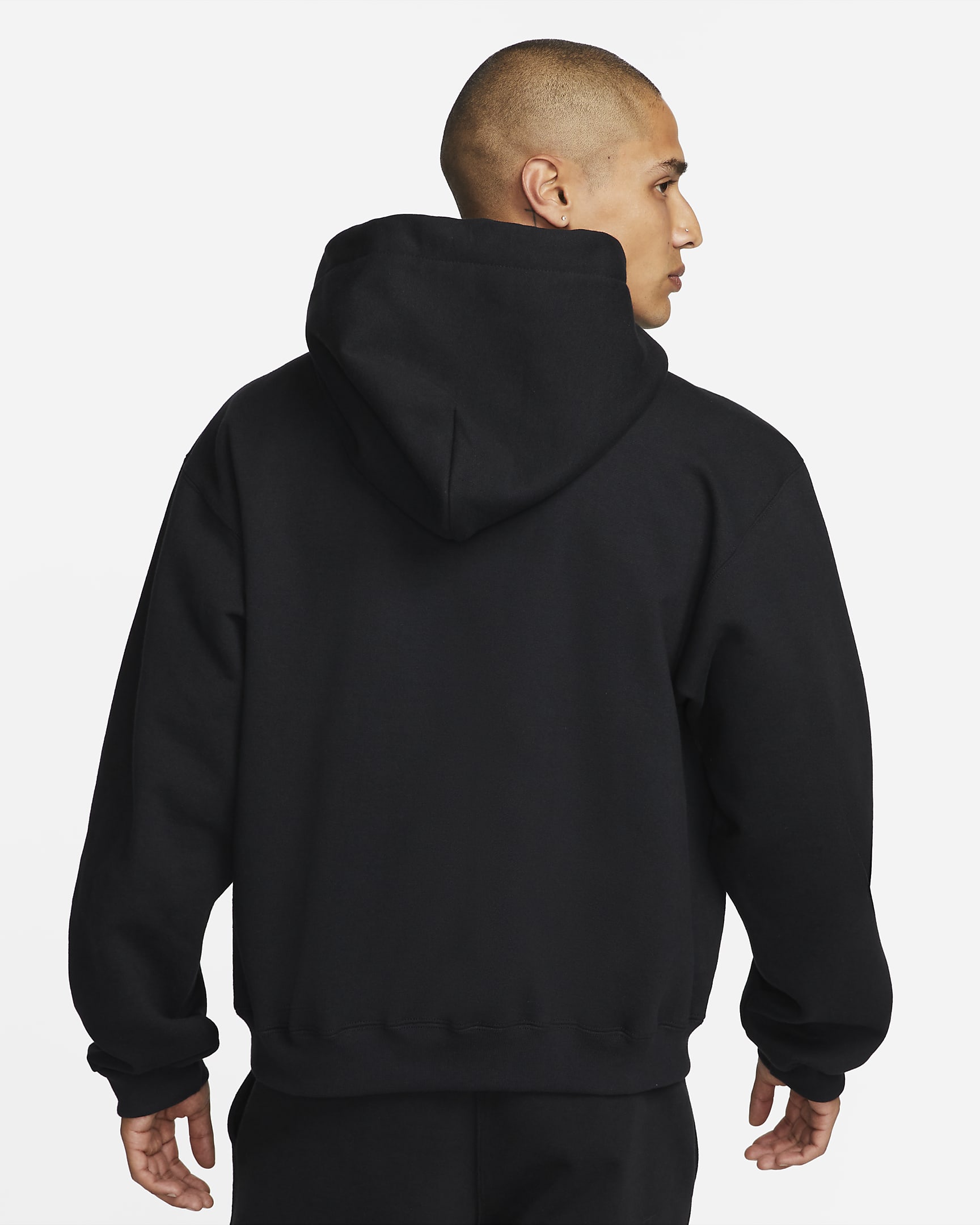 Nike "Made in the USA" Men's Full-Zip Hoodie - Black/White