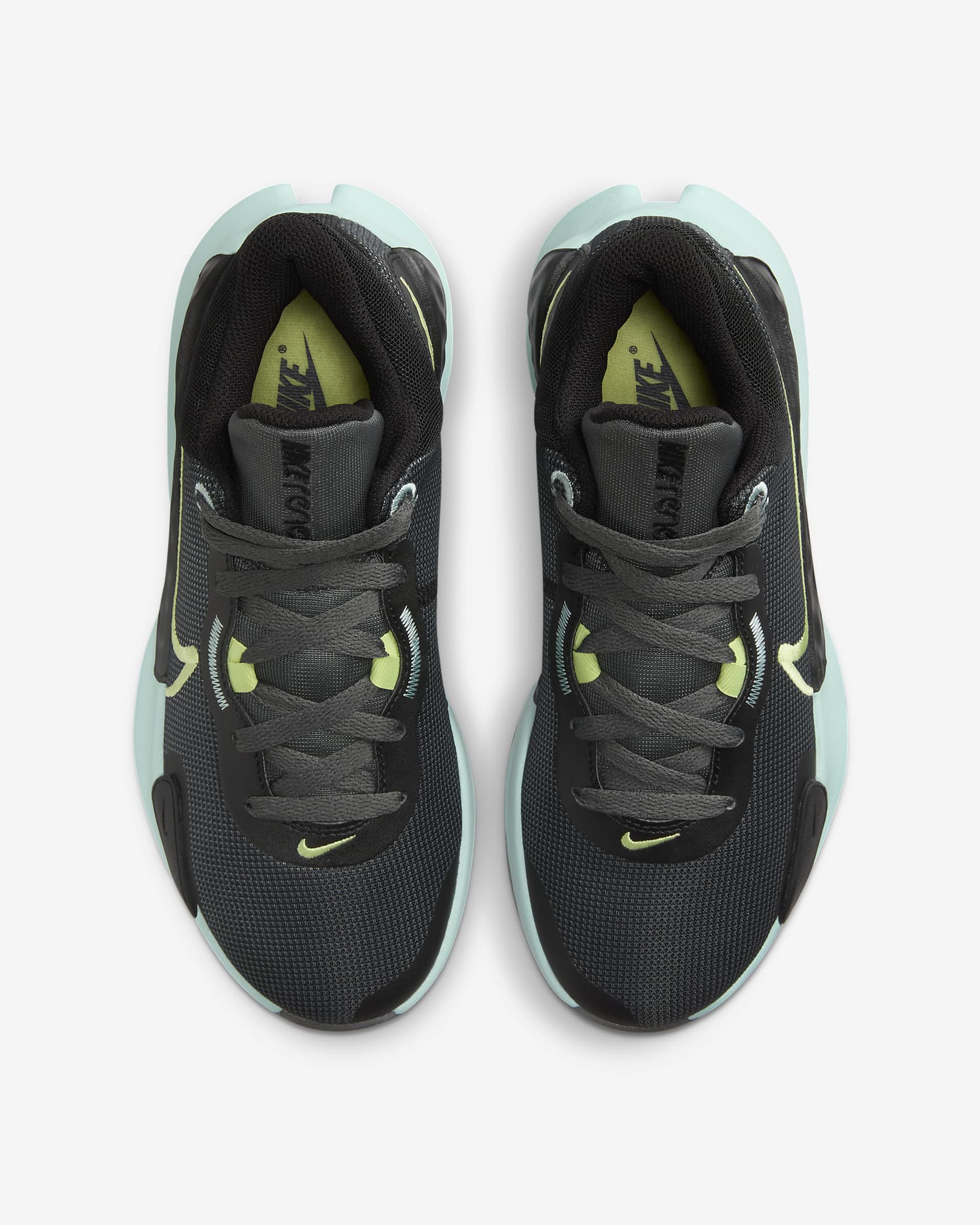 Nike Renew Elevate 3 Women's Basketball Shoes - Black/Iron Grey/Jade Ice/Pastel Yellow