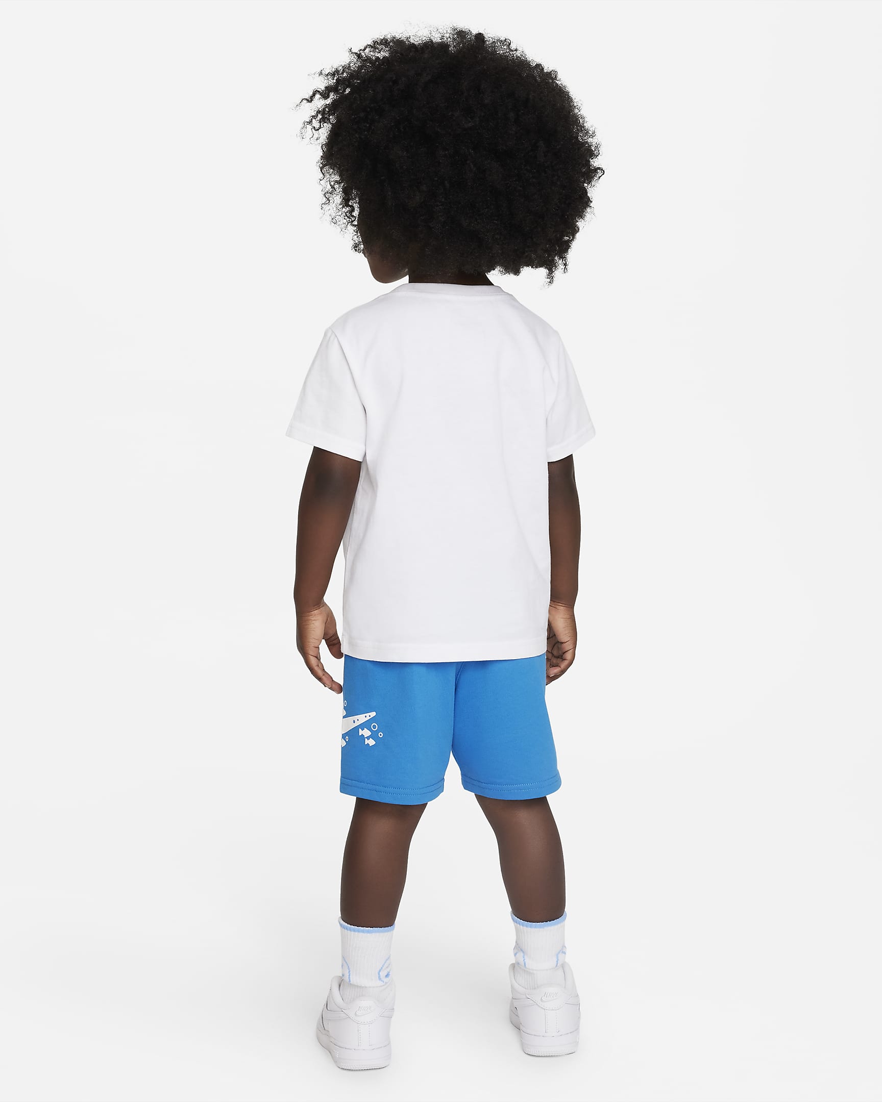 Nike Sportswear Coral Reef Tee and Shorts Set Toddler 2-Piece Set. Nike LU