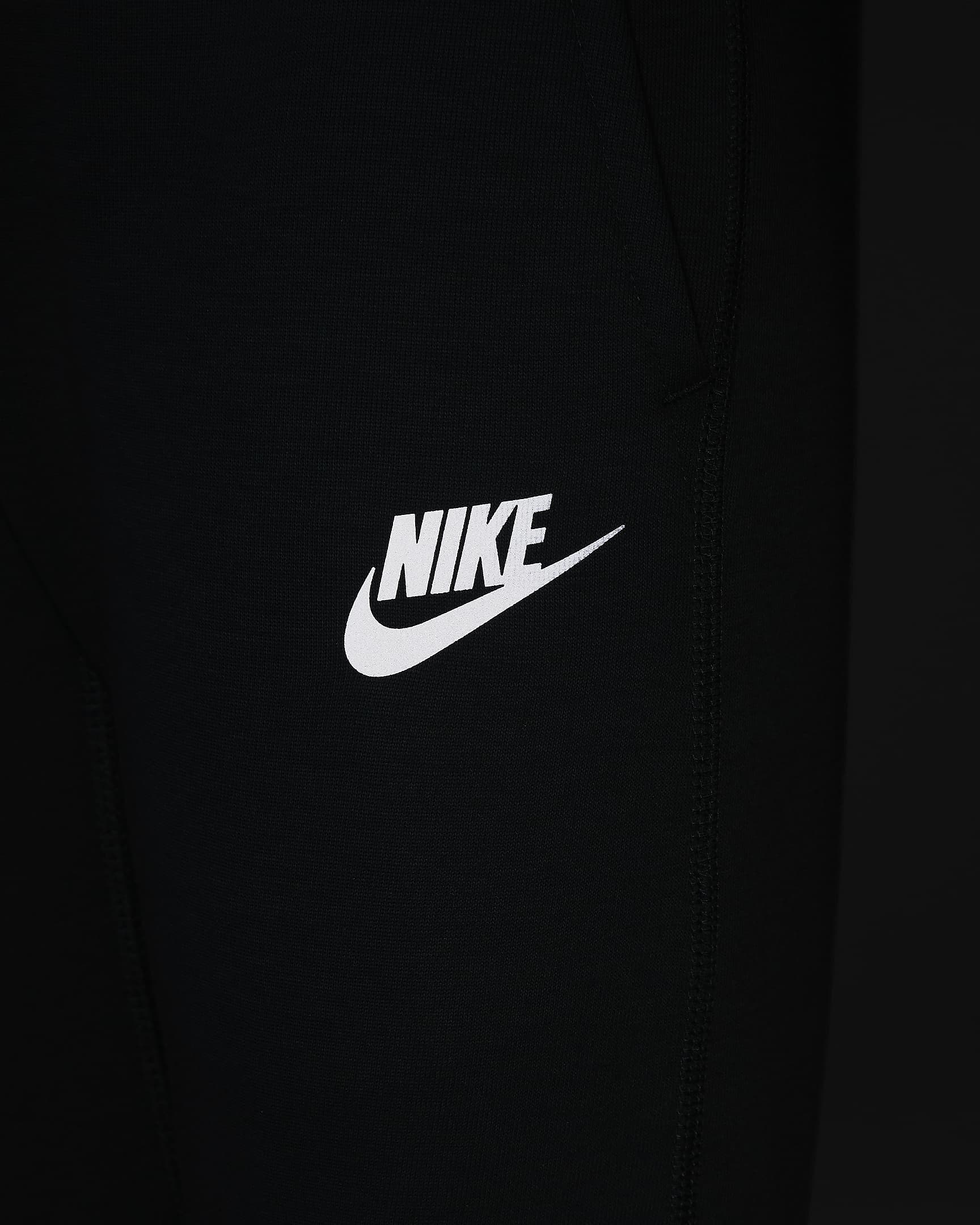 Reflexní běžecké kalhoty Nike Sportswear Tech Fleece pro větší děti - Vintage Green