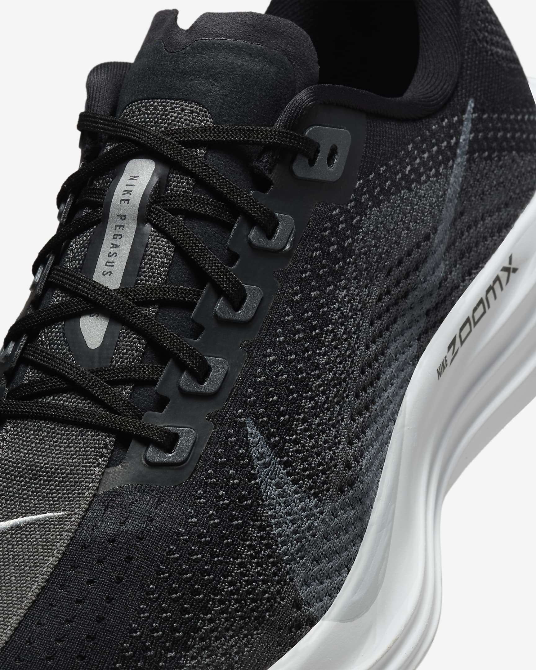 Sapatilhas de running para estrada Nike Pegasus Plus para homem - Preto/Anthracite/Branco/Pure Platinum