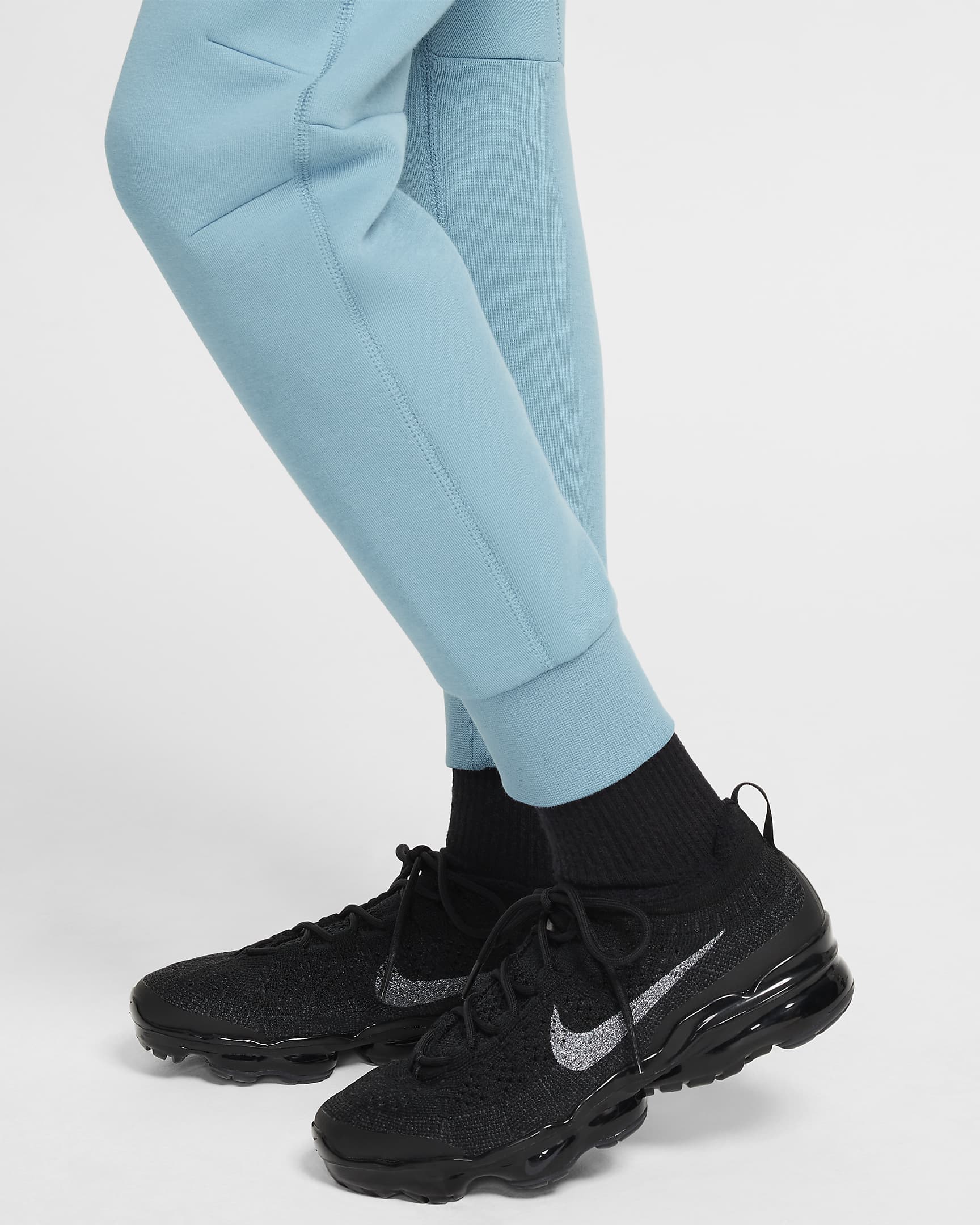 Pantalon Nike Sportswear Tech Fleece pour Garçon plus âgé - Denim Turquoise/Noir/Noir