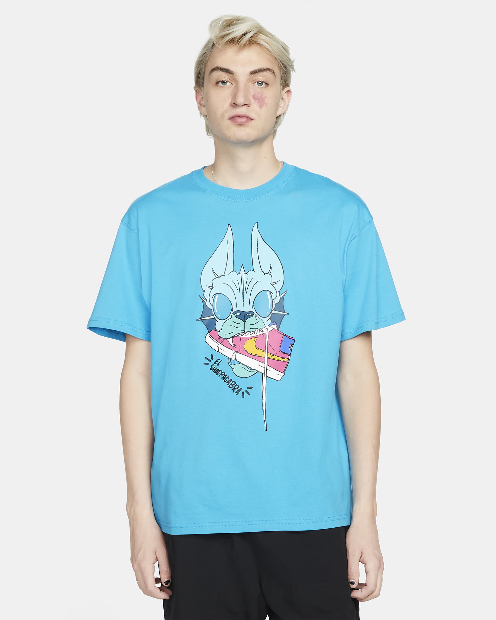 Playera de skateboarding Nike SB - Azul láser