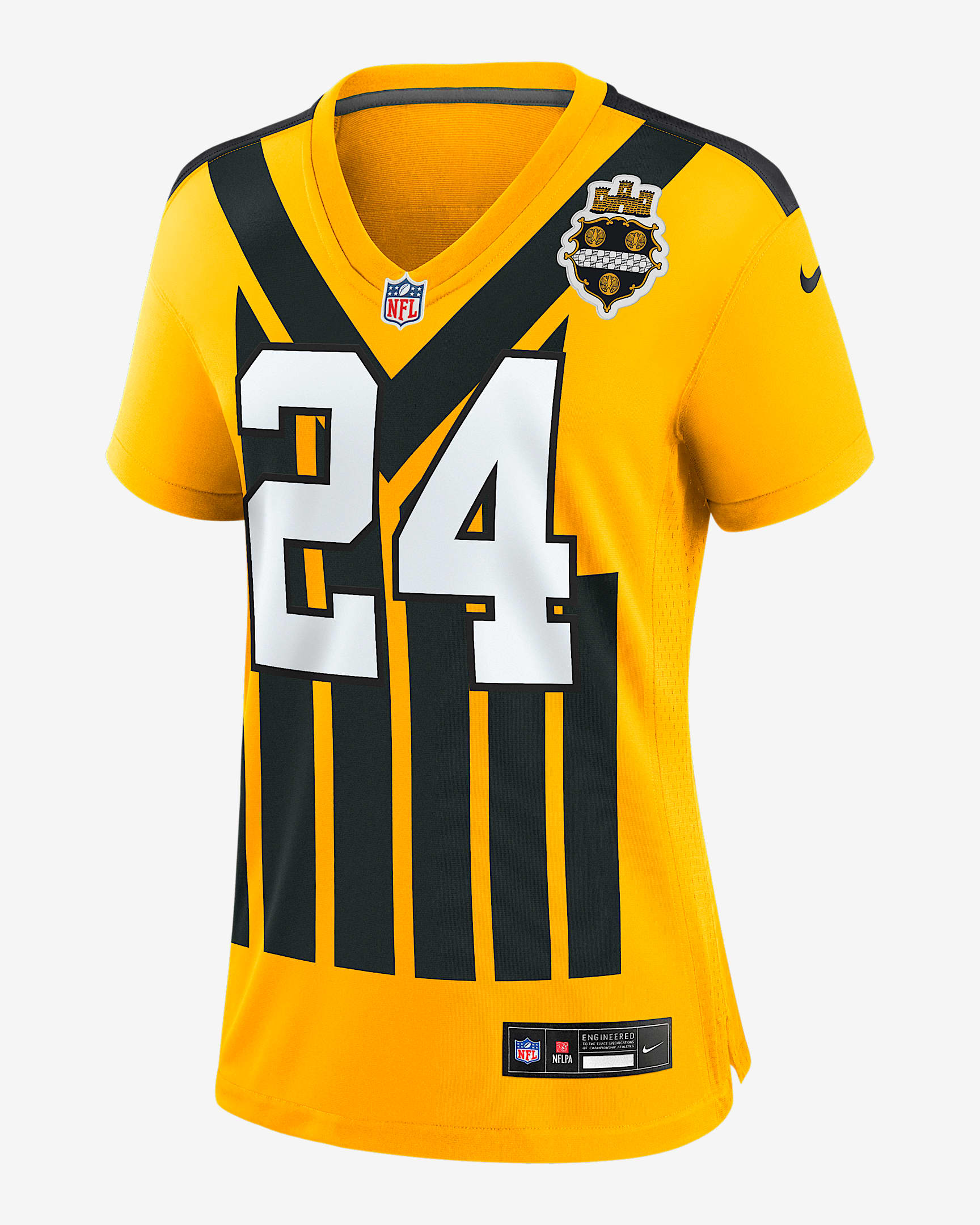Joey Porter Jr. Pittsburgh Steelers Women’s Nike NFL Game Jersey - Gold