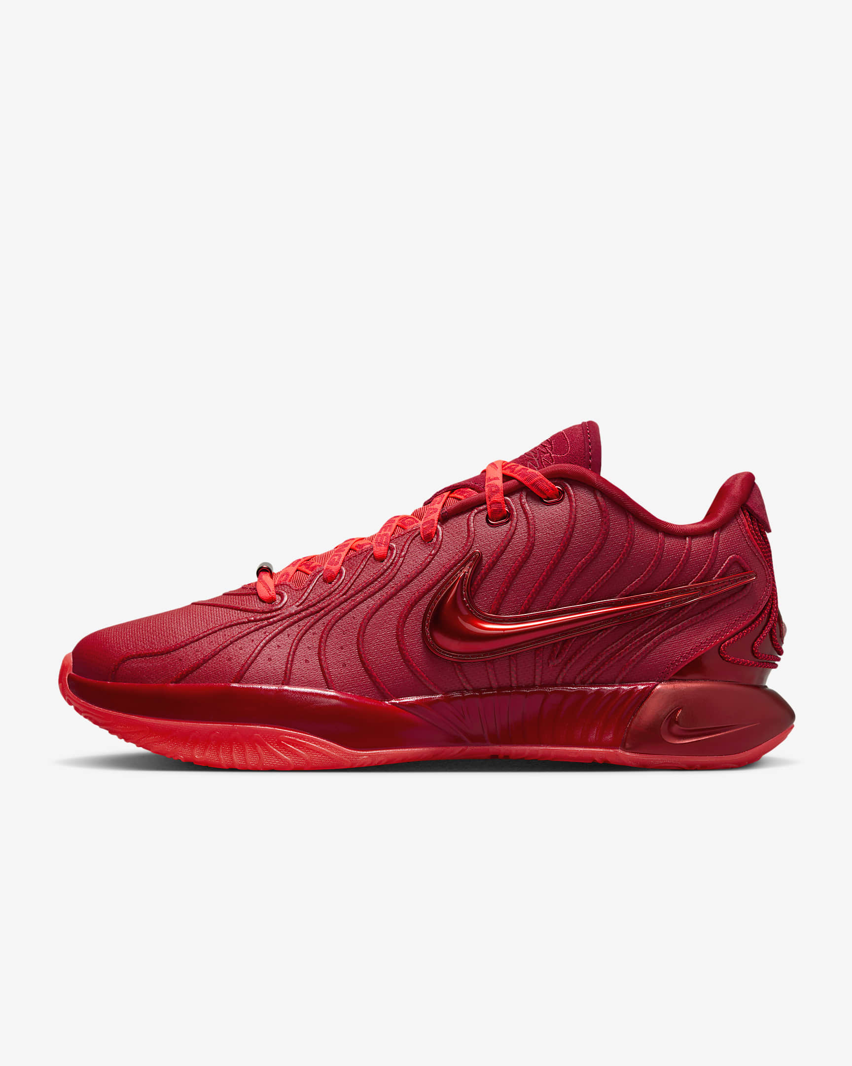 Buty do koszykówki LeBron XXI - Bright Crimson/Gym Red