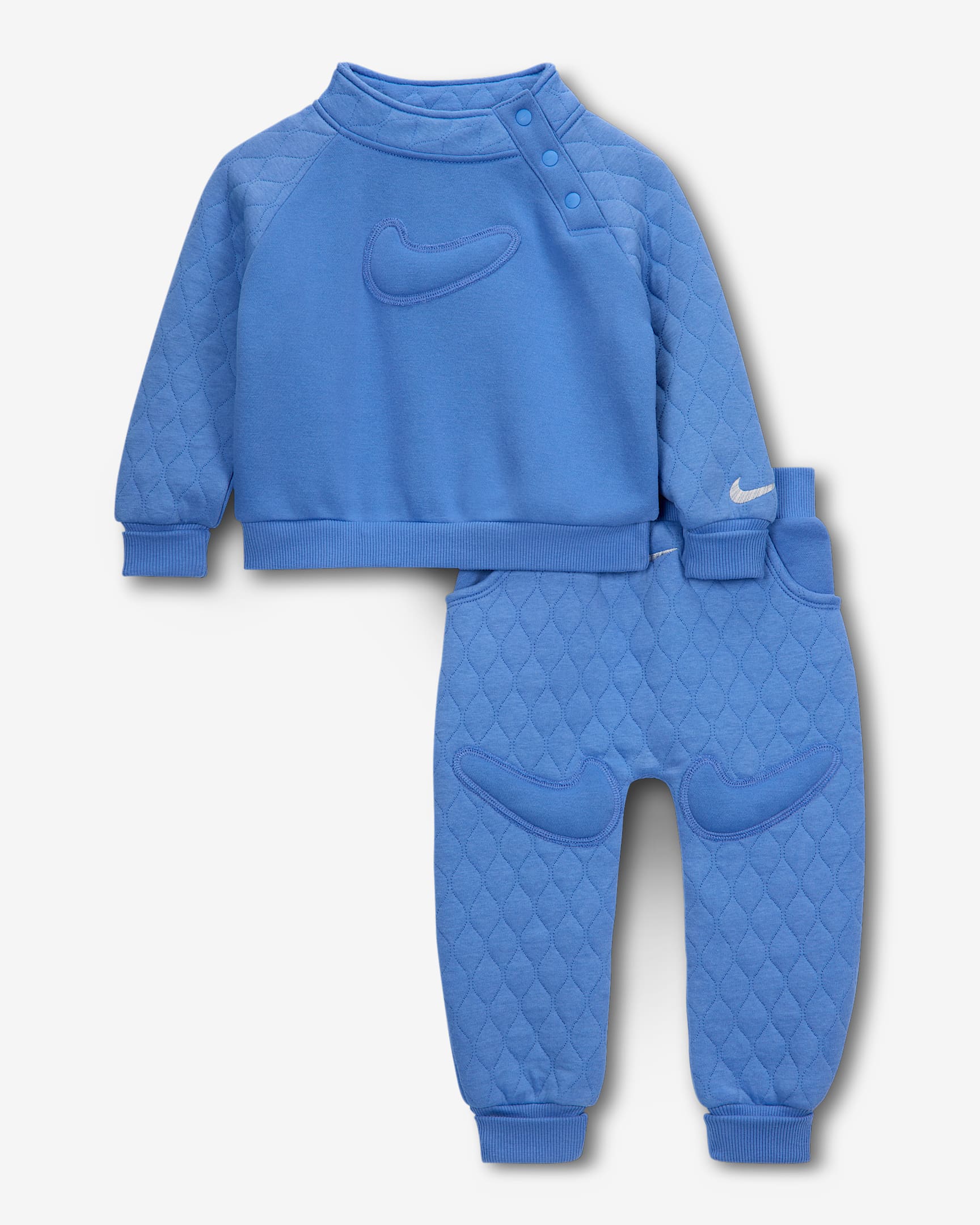 Nike Ready, Set! Baby (12-24M) 2-Piece Jogger Set - Polar