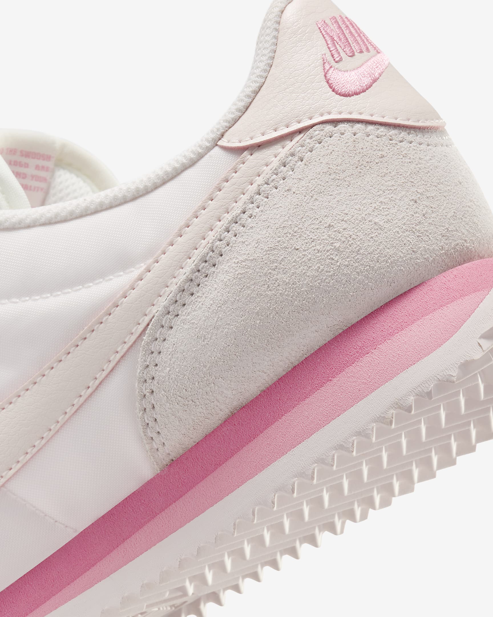 Nike Cortez Leather Zapatillas - Mujer - Rosa suave claro/Rosa suave claro/Coral Chalk/Rosa suave claro