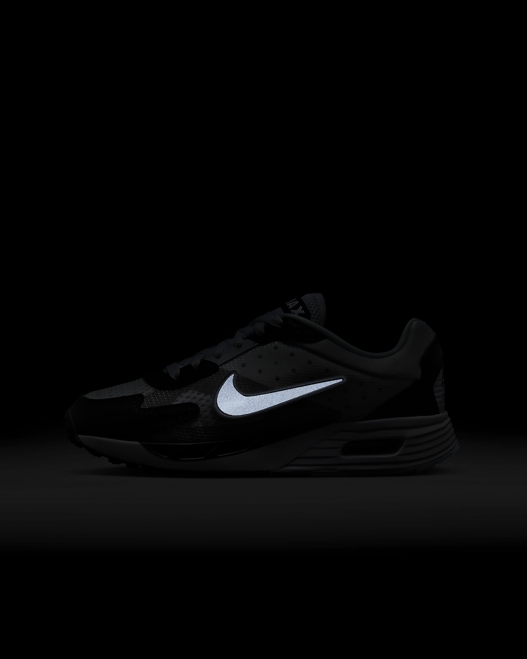 Nike Air Max Solo sko til store barn - Hvit/Pure Platinum/Svart