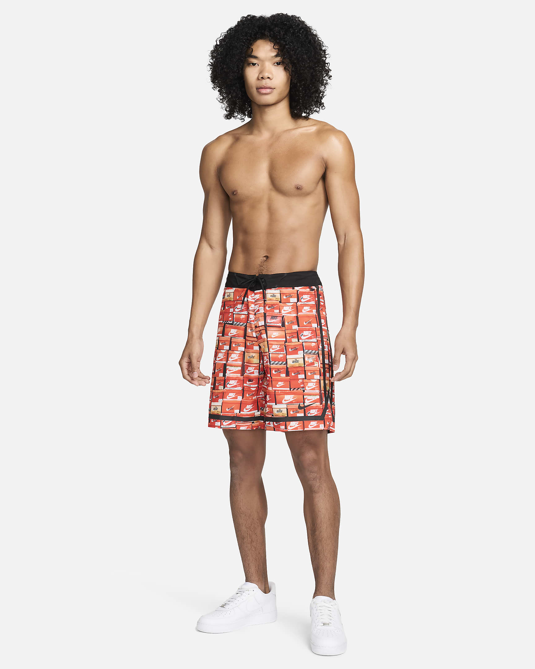 Shorts de playa de 23 cm para hombre Nike Swim - Naranja