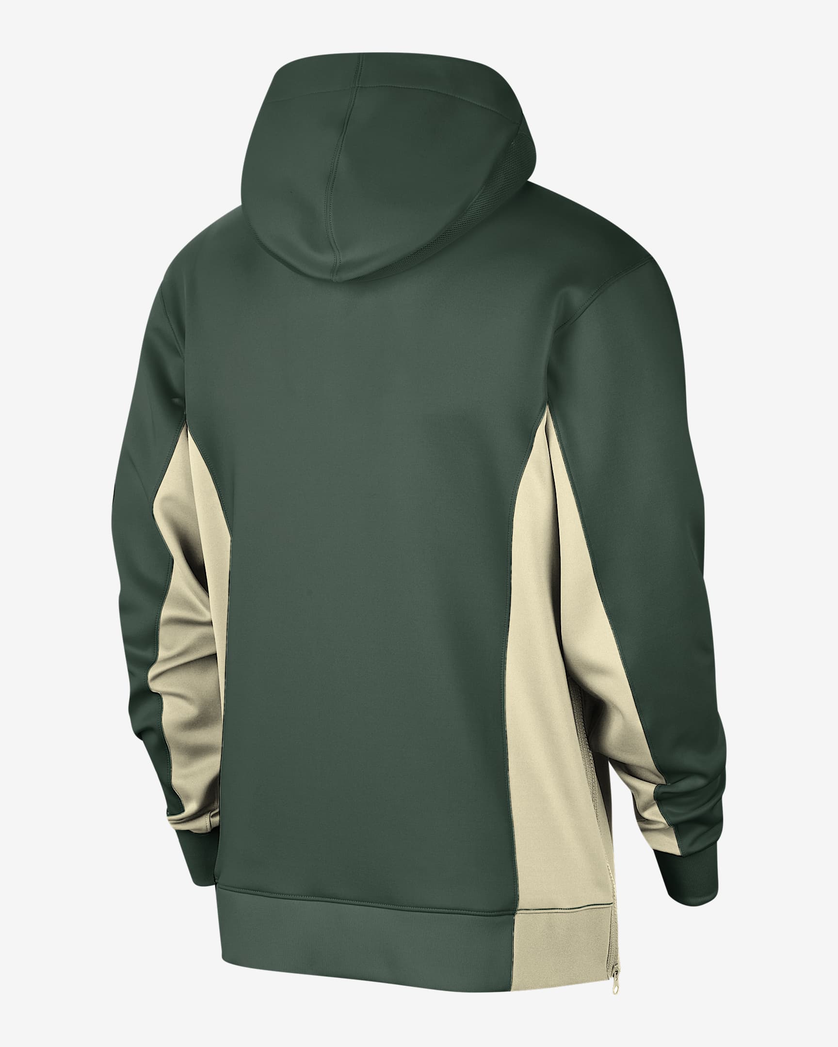 Milwaukee Bucks Showtime Men's Nike DriFIT NBA FullZip Hoodie. Nike SE