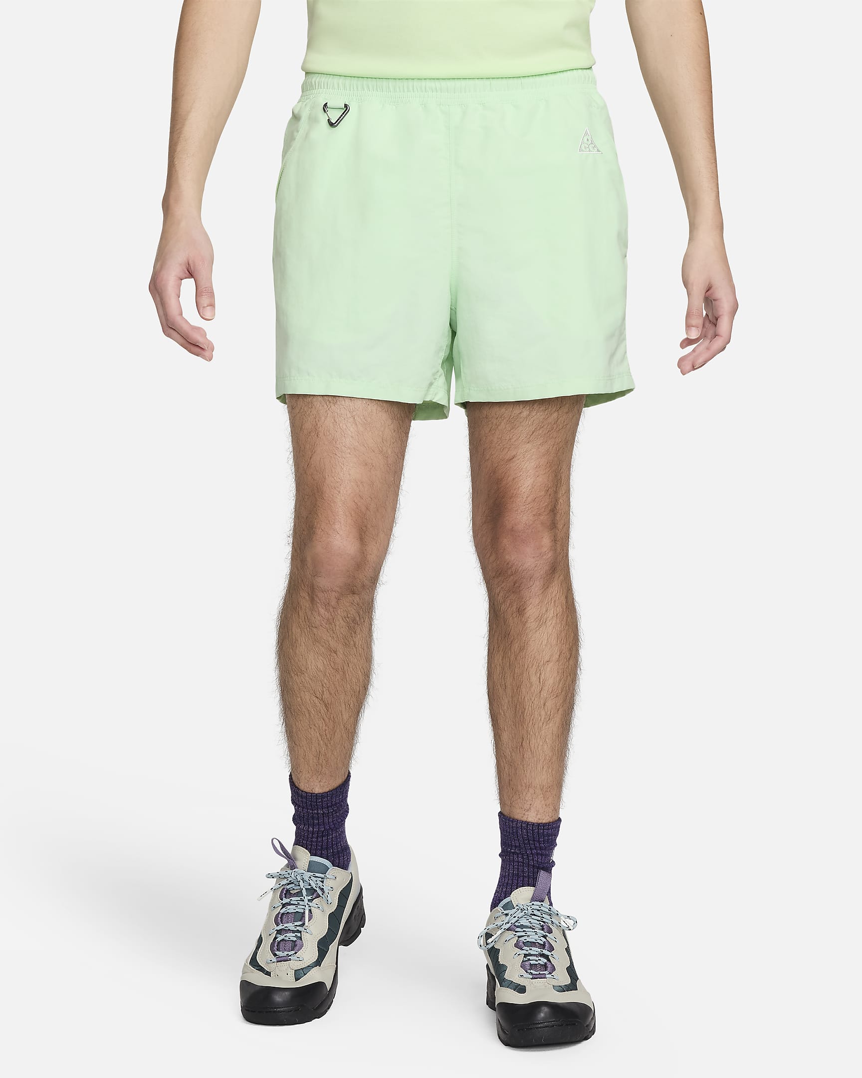 Nike ACG "Reservoir Goat" Men's Shorts - Vapor Green/Summit White