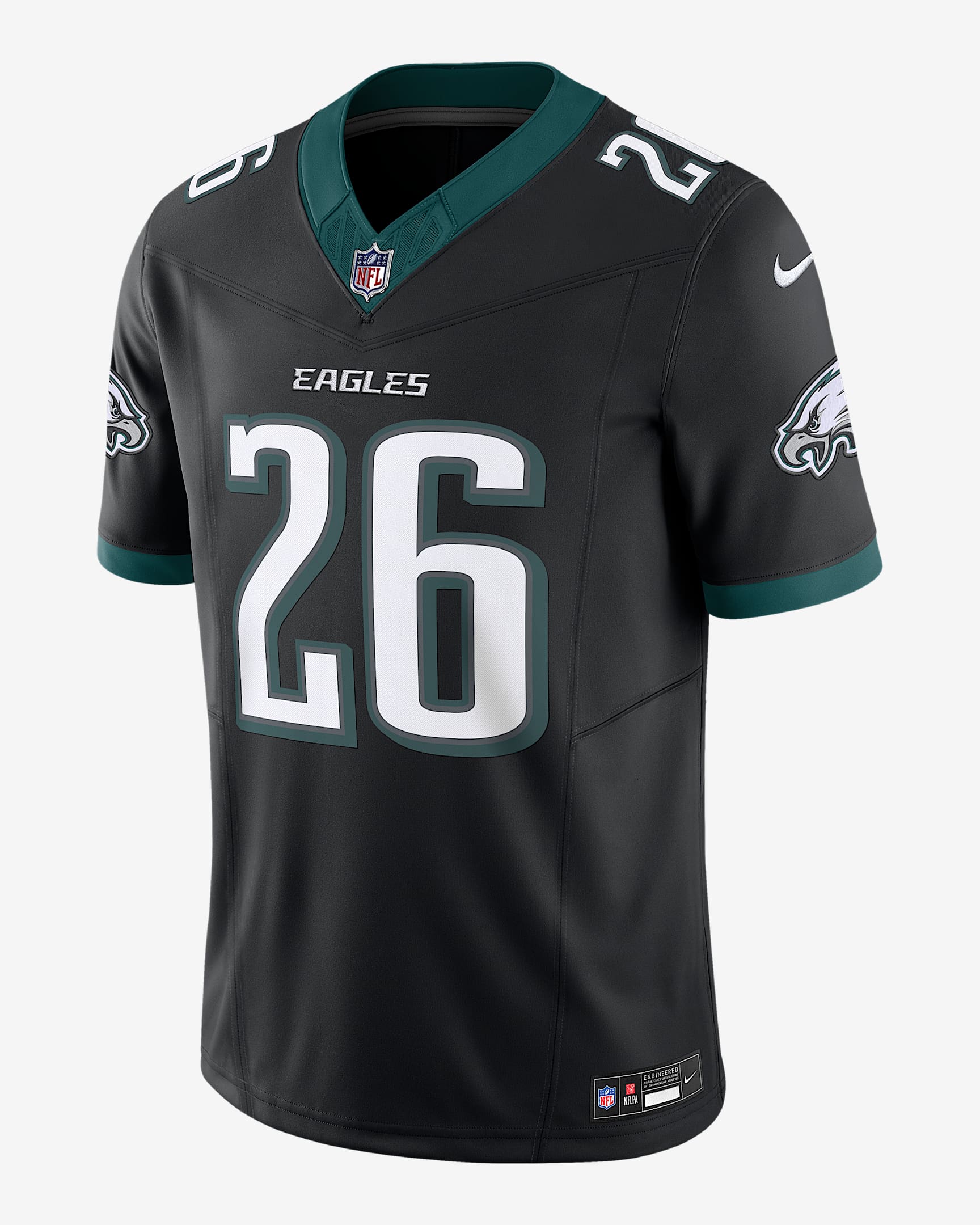 Saquon Barkley Philadelphia Eagles Men's Nike Dri-FIT NFL Limited Jersey - Black