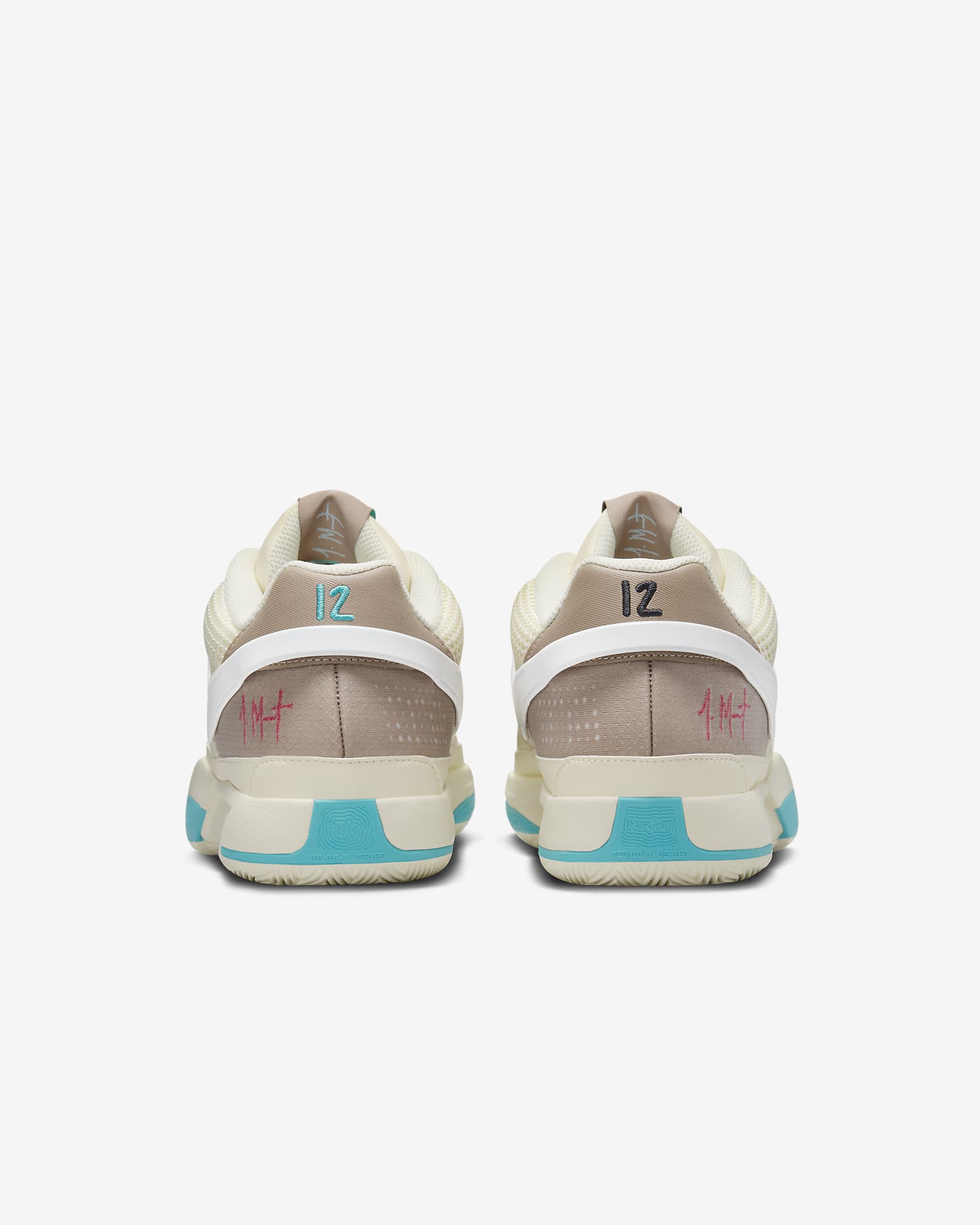 Ja 1 "Vacation" Basketball Shoes - Coconut Milk/Khaki/Black/Coconut Milk