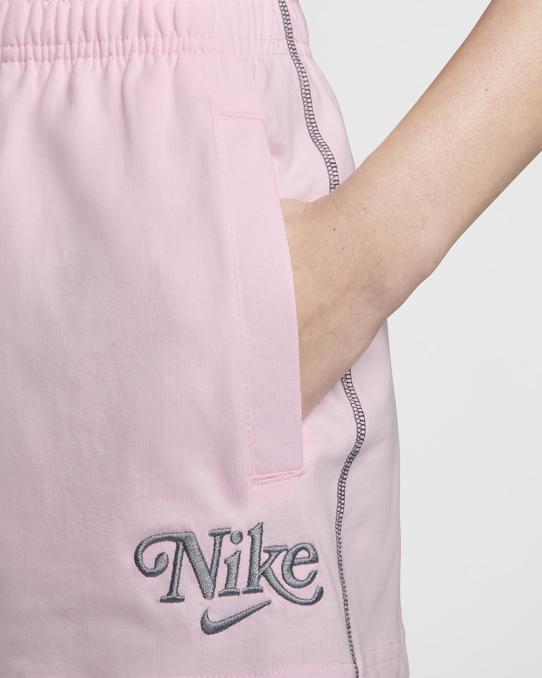 Short en jersey Nike Sportswear pour Femme - Pink Foam