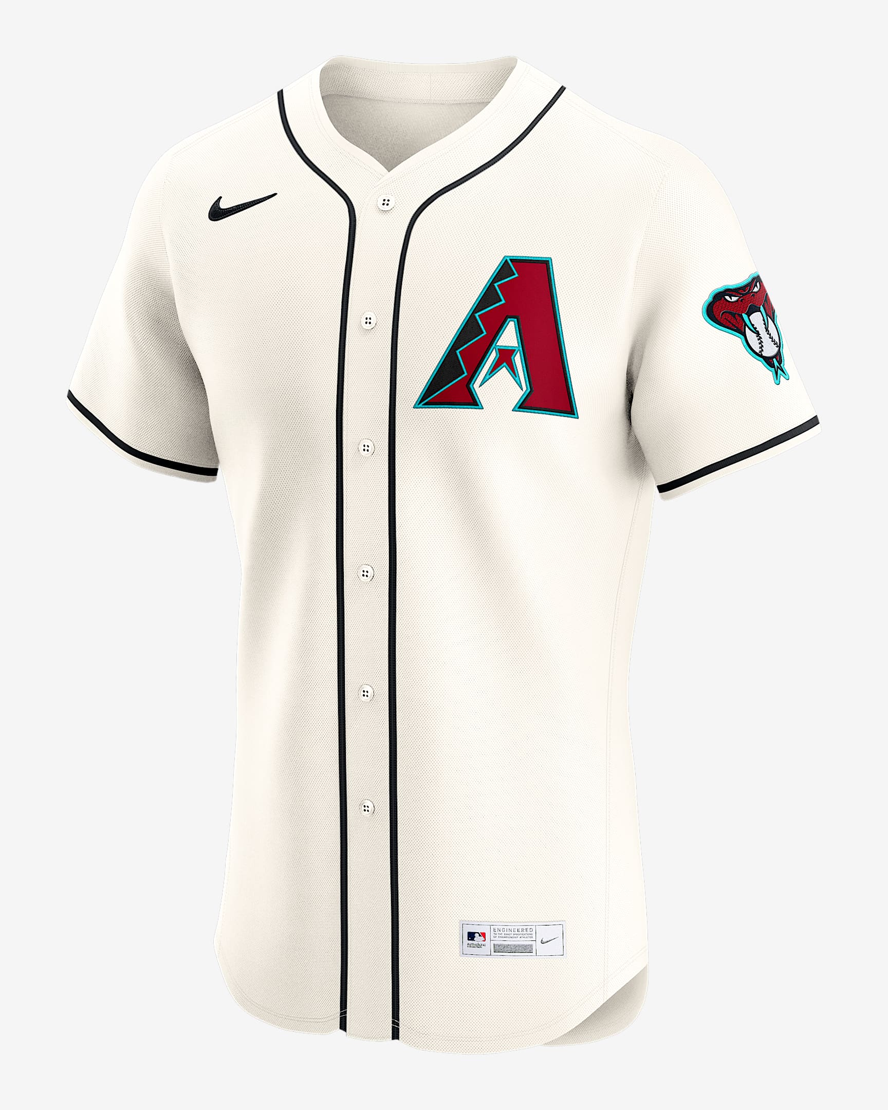 Jersey Nike Dri-FIT ADV de la MLB Elite para hombre Ketel Marte Arizona Diamondbacks - Blanco