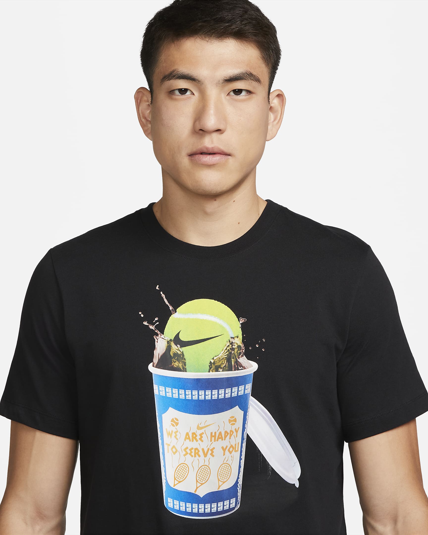 NikeCourt Men's Tennis T-Shirt. Nike UK