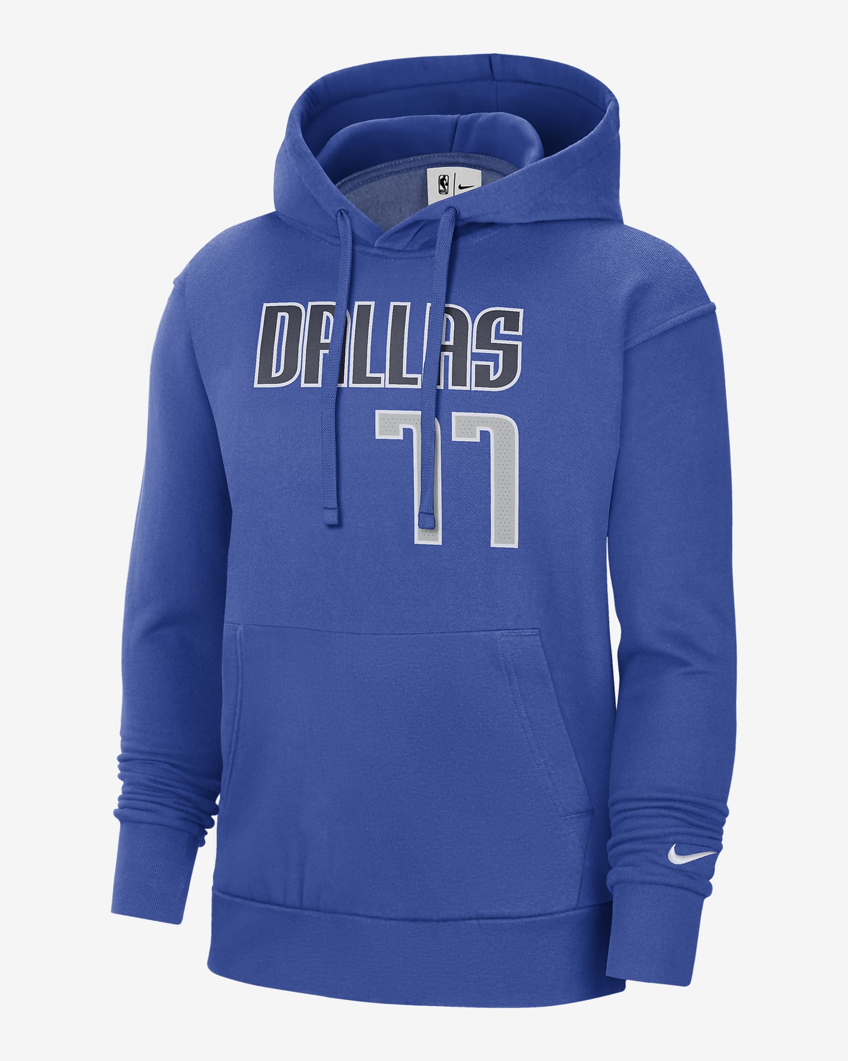 Dallas Mavericks Essential Men's Nike NBA Fleece Pullover Hoodie. Nike IE