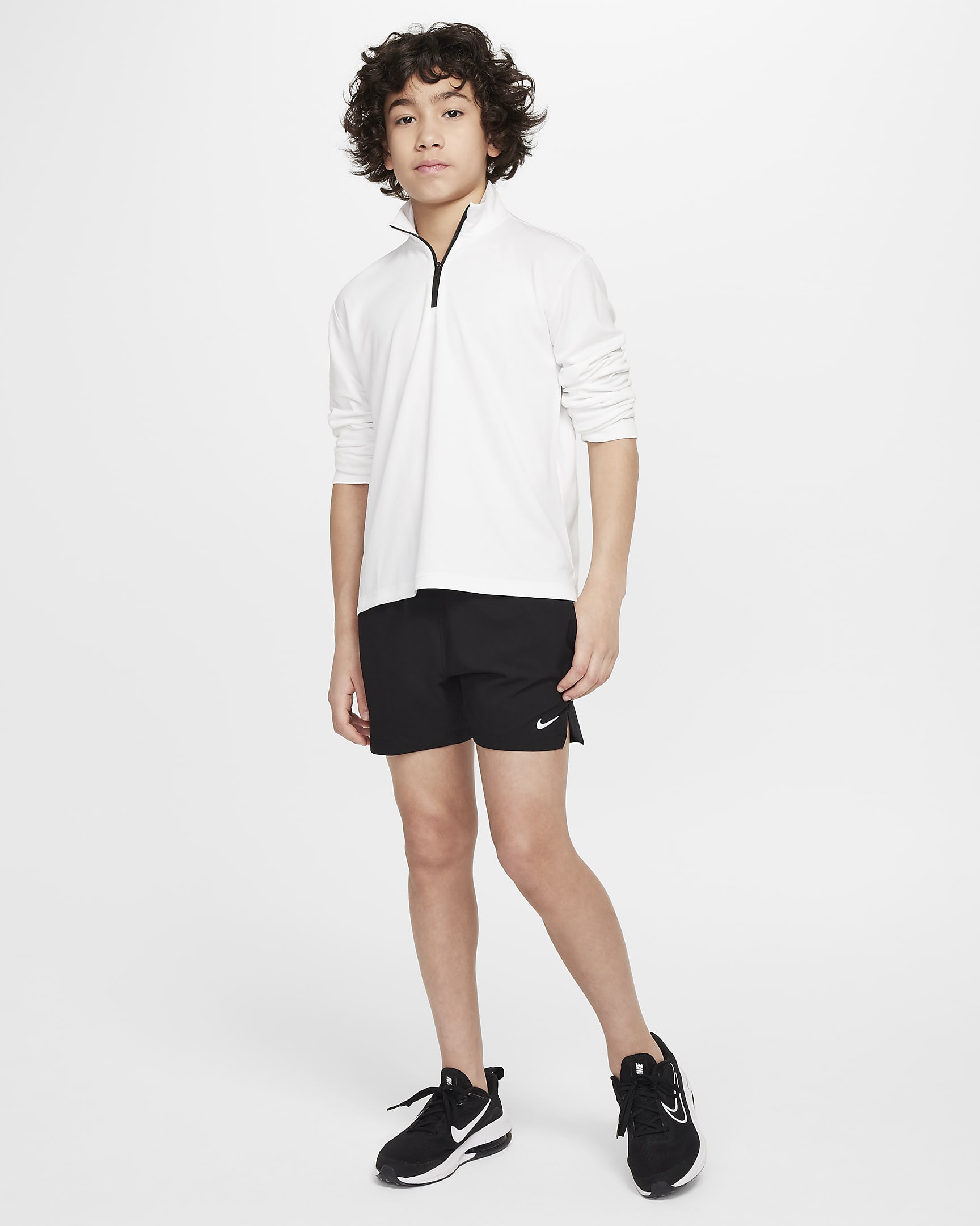 Nike Multi Tech Dri-FIT-træningsshorts til større børn (drenge) - sort/sort/Anthracite