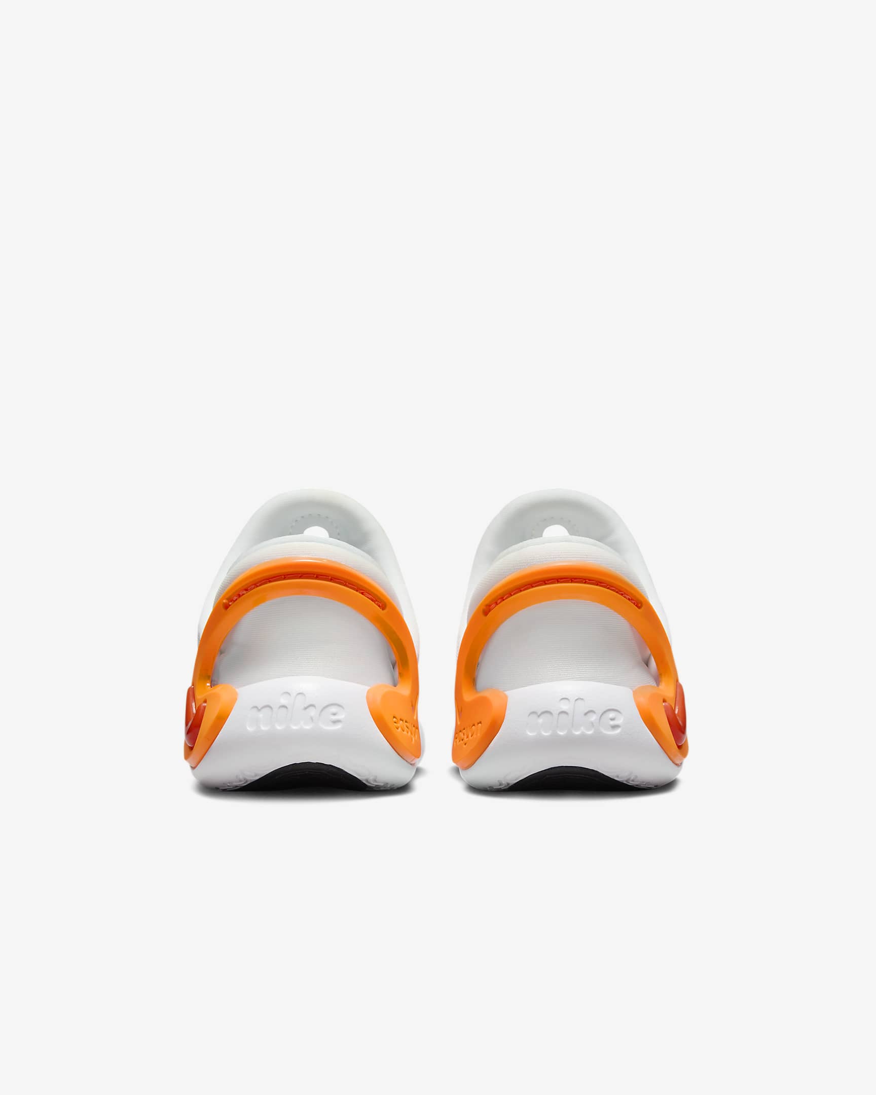 Tenis para bebé e infantil Nike Dynamo 2 EasyOn - Blanco cumbre/Naranja total/Azul astronómico/Naranja team