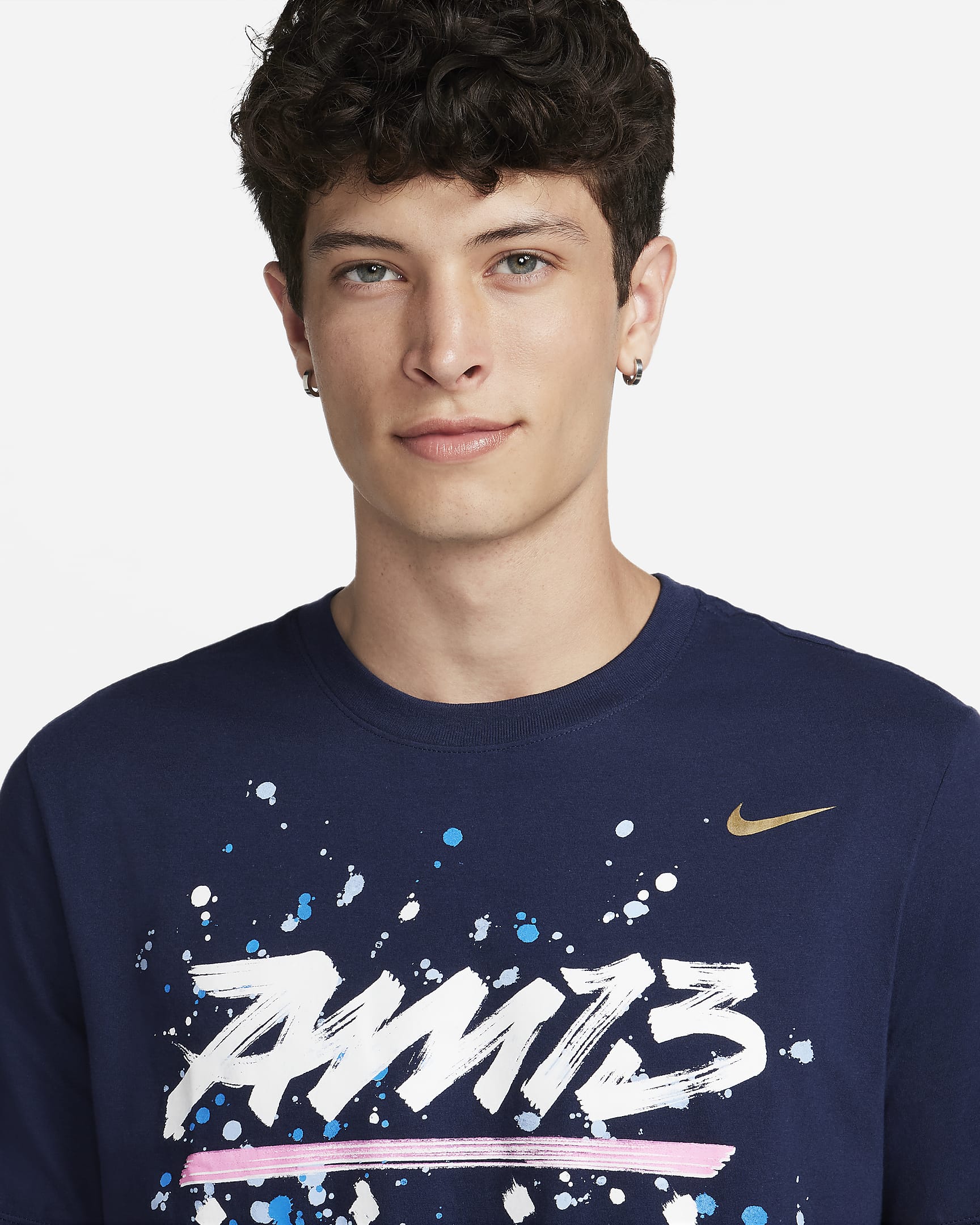 Alex Morgan Men's Nike Soccer T-Shirt - College Navy