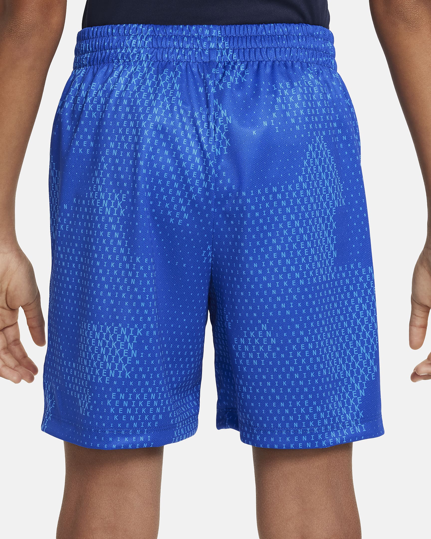 Nike Multi Older Kids' (Boys') Dri-FIT Shorts - Game Royal/White