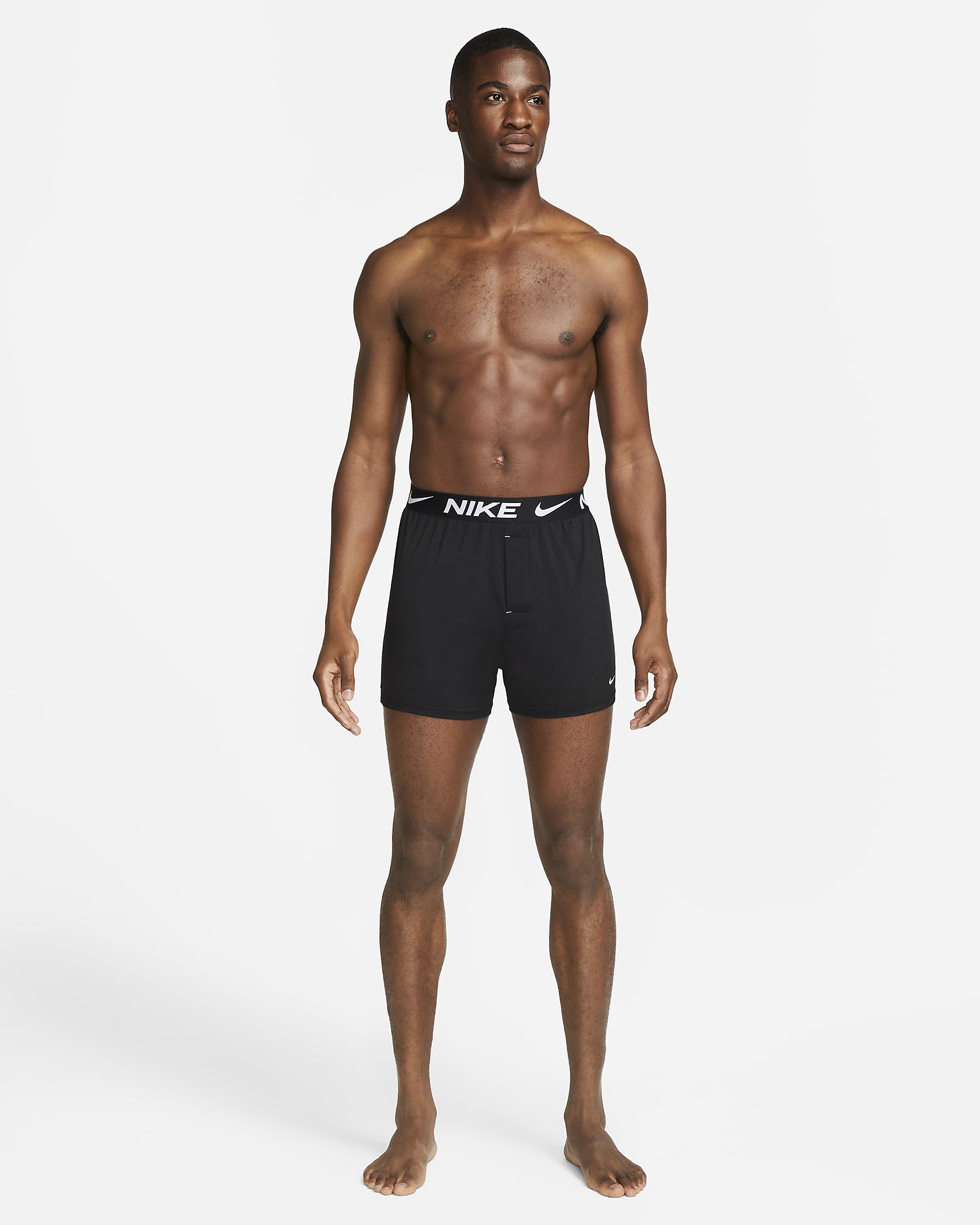 Nike Dri-FIT Essential Micro Men's Knit Boxer (3-Pack) - Black