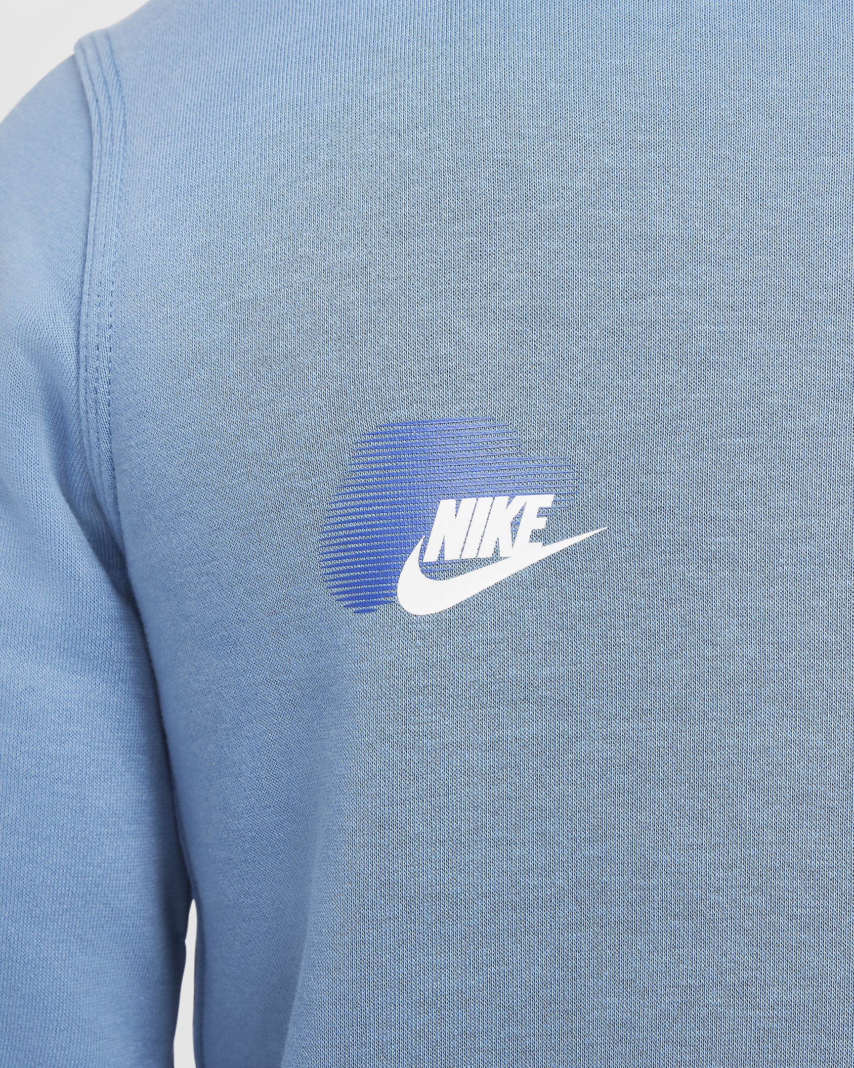 Nike Sportswear Standard Issue sweatshirt med rund hals til store barn (gutt) - Aegean Storm