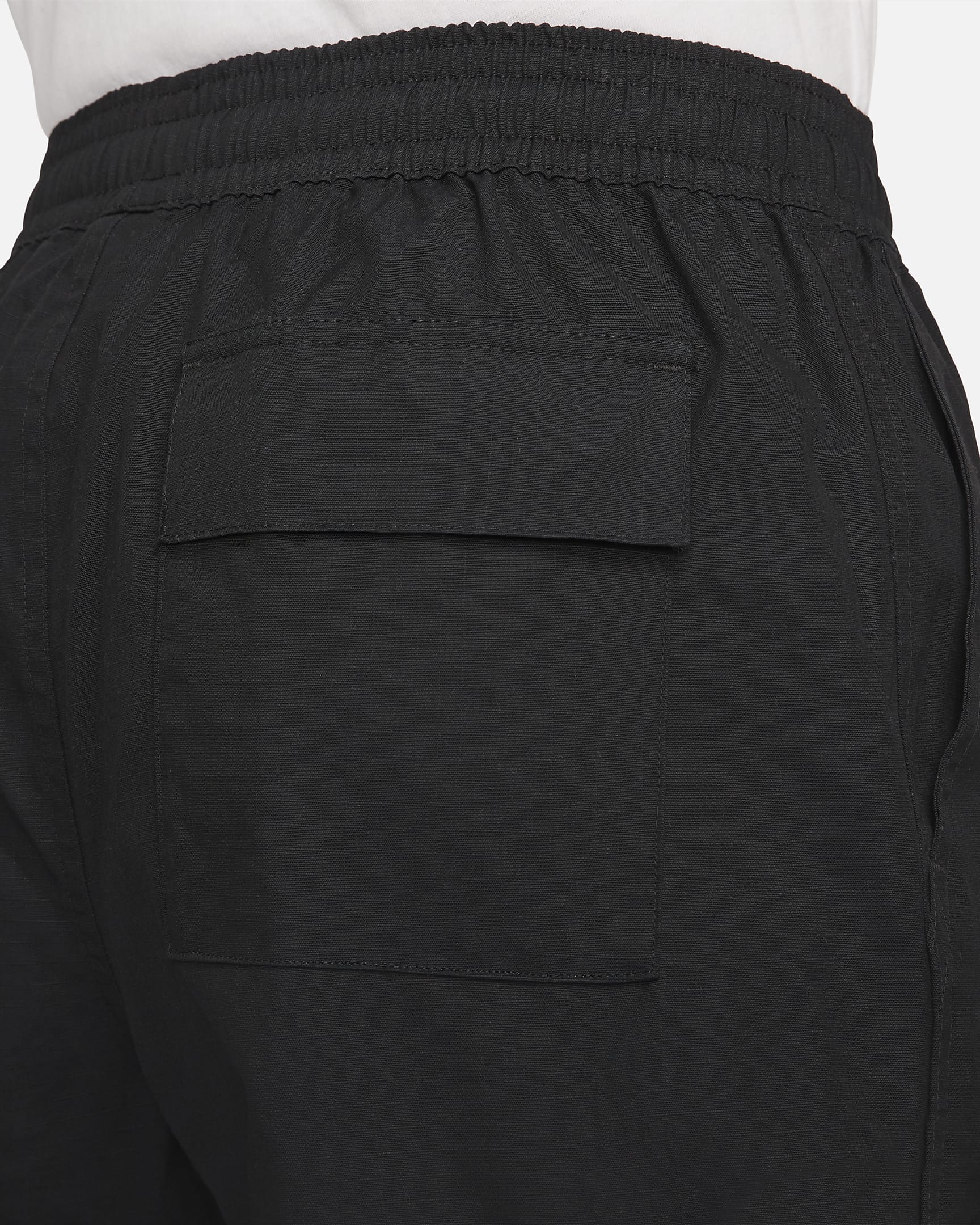 Nike Club Men's Woven Cargo Pants - Black/White